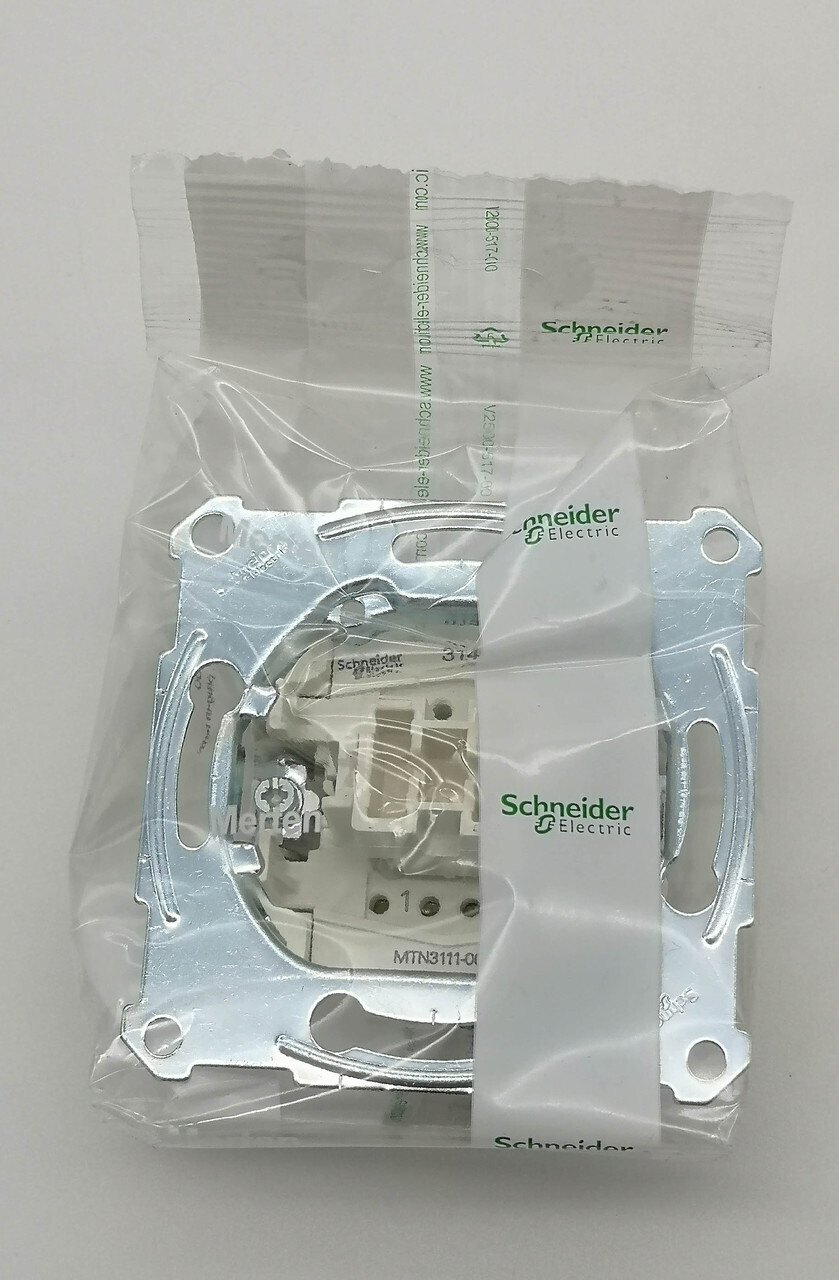Механизм Выключателя Одноклавишного, Сх.1 Mtn3111-0000 Schneider Electric