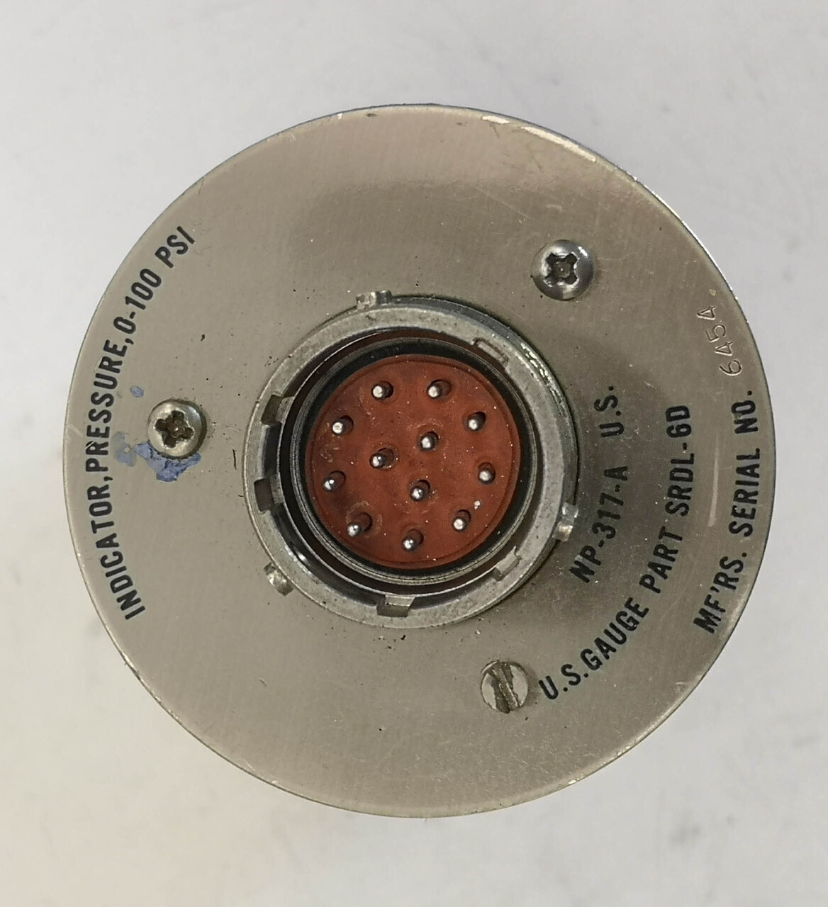Indicator(индикатор) pressure 0-100 psi SRDL-6D