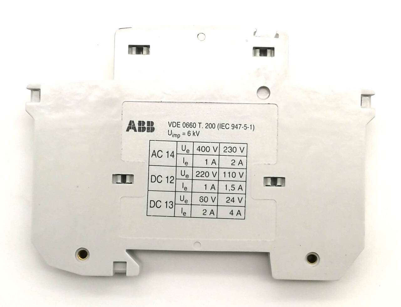 Вспомогат.контакты 1но+2нз для S2 ABB S2-H12, GHS2701936R0002