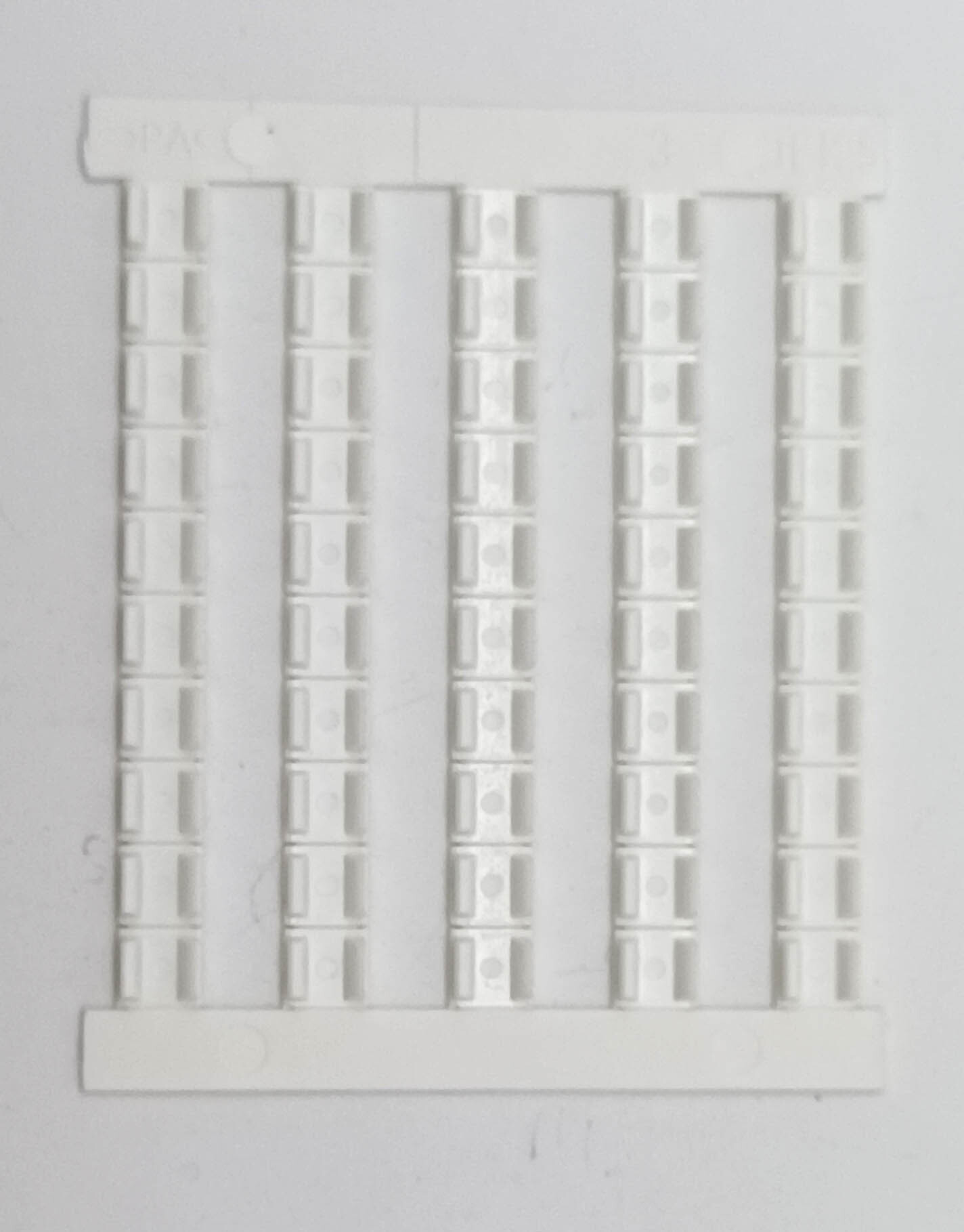 Маркер для клемм 5х5мм dekafix 5 FS 251-300 (50шт.) Weidmuller 0473560251