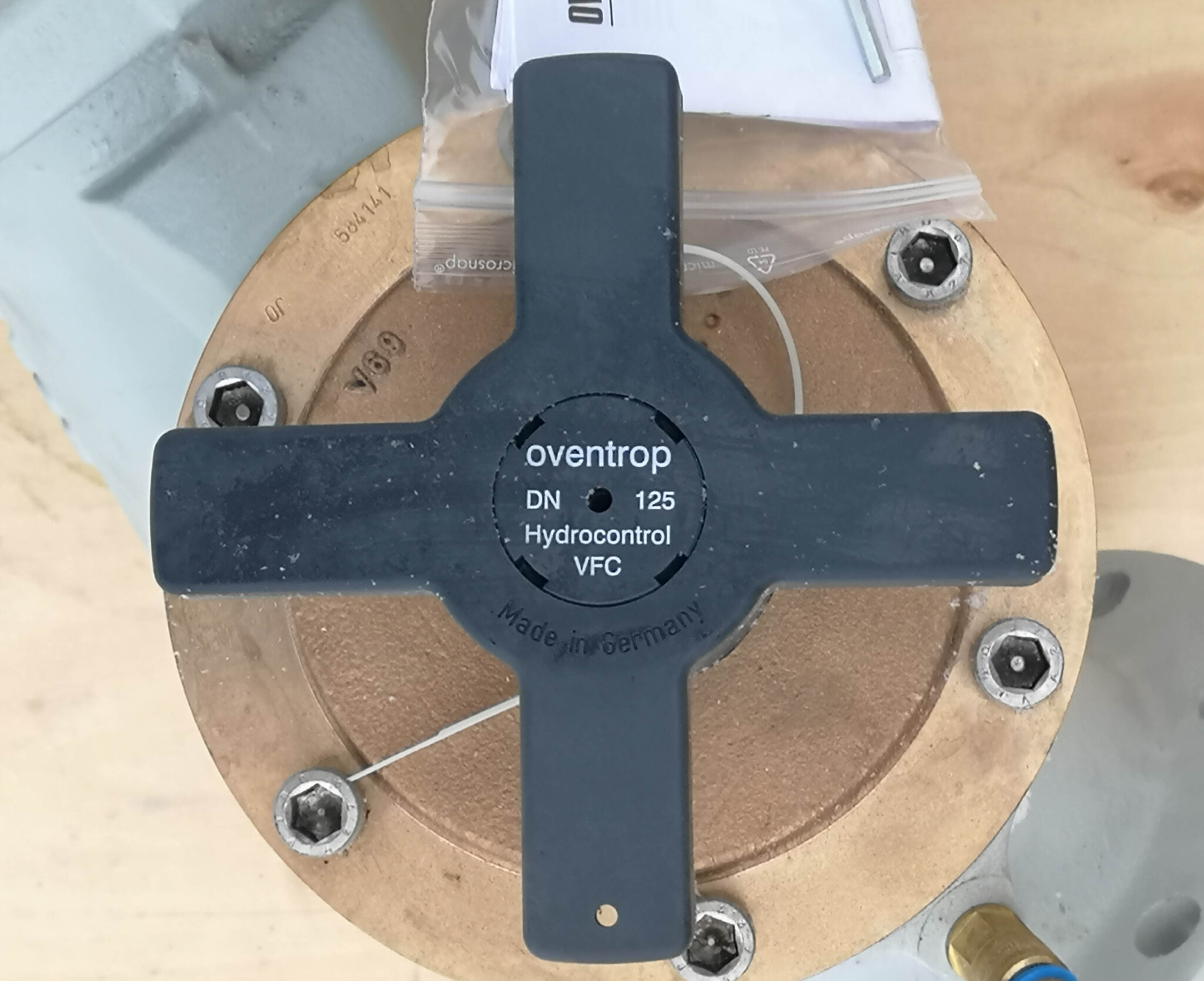 Вентиль OVENTROP 1062654 DN125 мм Ду125, PN16 регулирующий фланцевый
