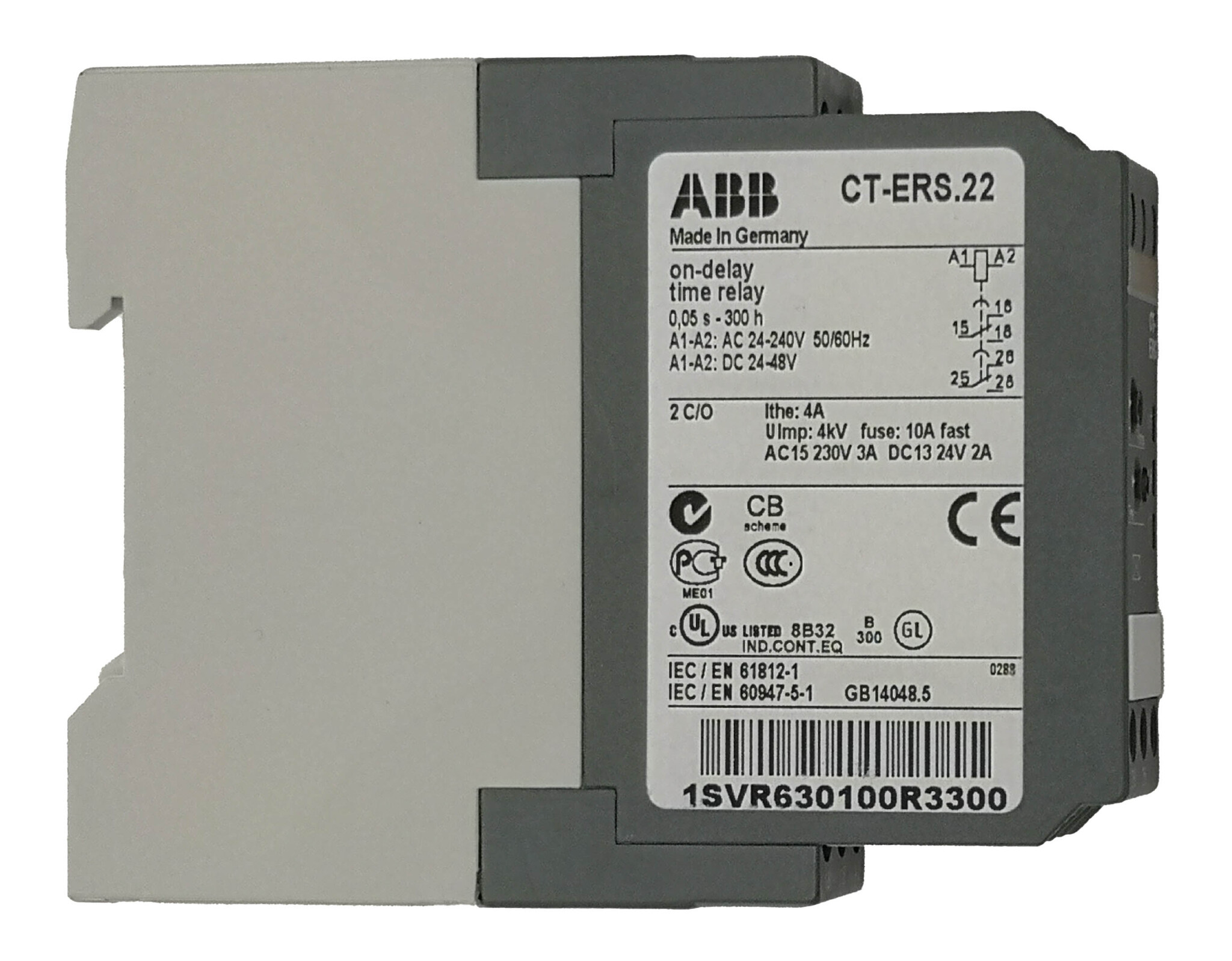 Электронный таймер ABB CT-ERS.22 1SVR630100R3300