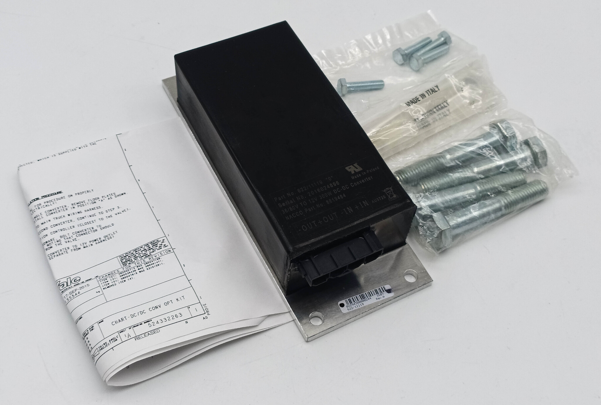 Конвертер Sevcon DC-DC 622/11119 "0" 36/80v To 12V 300W Yale 524332204