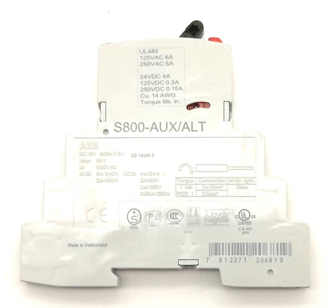 Вспомог. сигнал. контакт ABB S800-AUX/ALT, 2CCS800900R0021