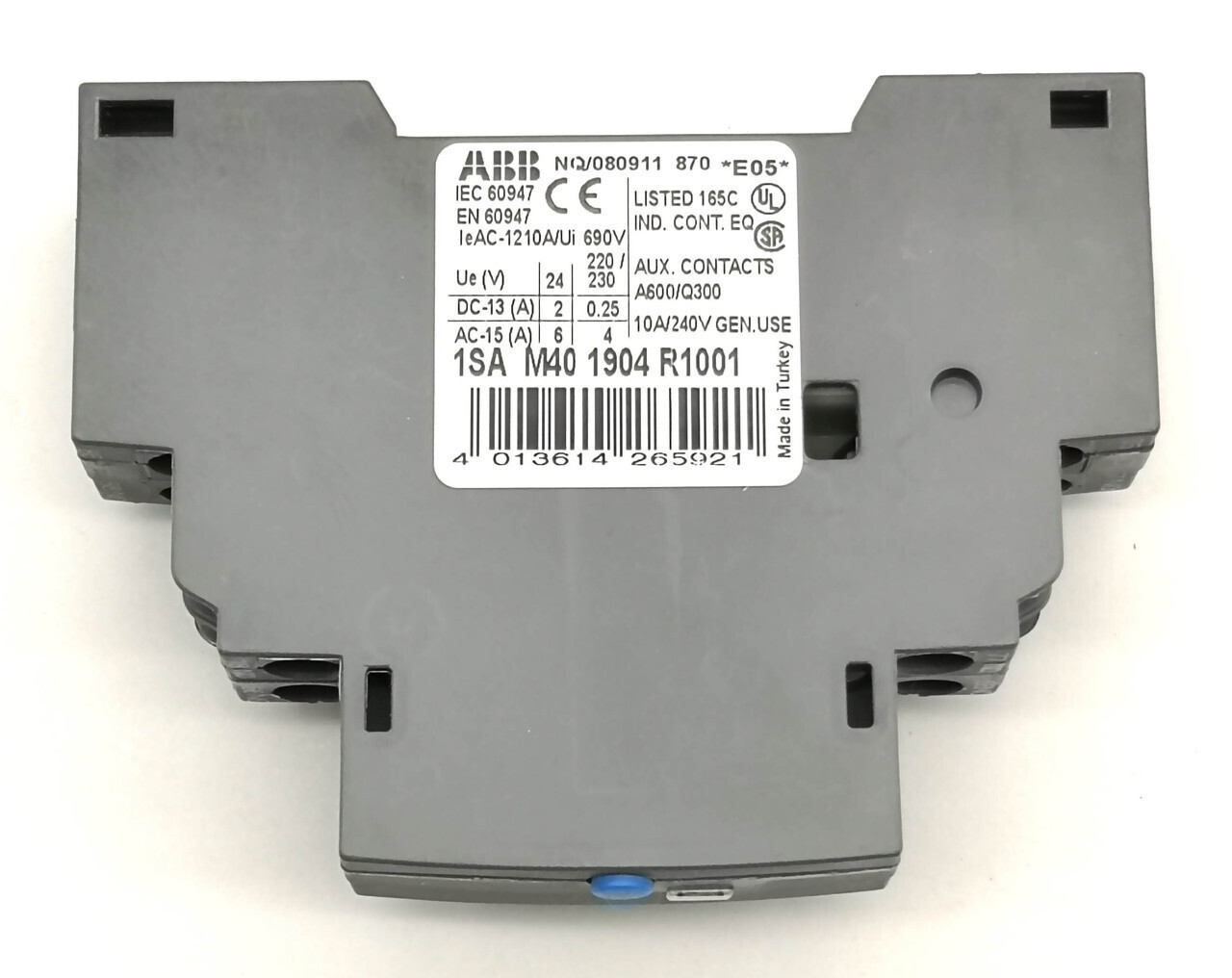 Доп. контакт 1НО+1НЗ для MS450-495 ABB SK4-11, 1SAM401904R1001