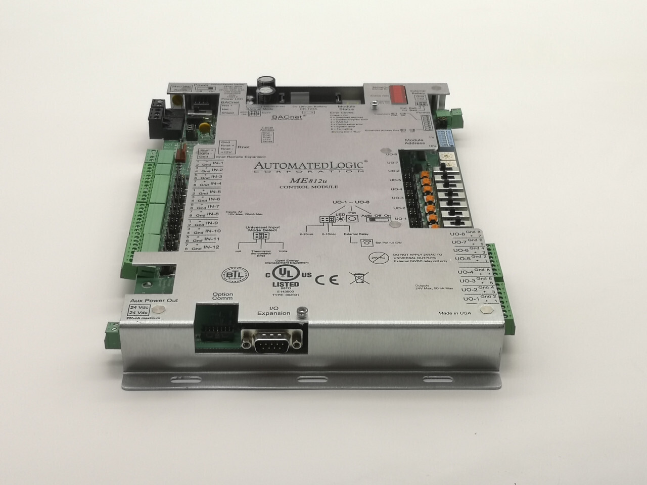Модуль ввода-вывода AutomatedLogic ME812u