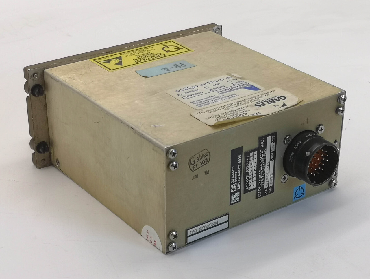 Panel assy - vhf comm control G7400-03