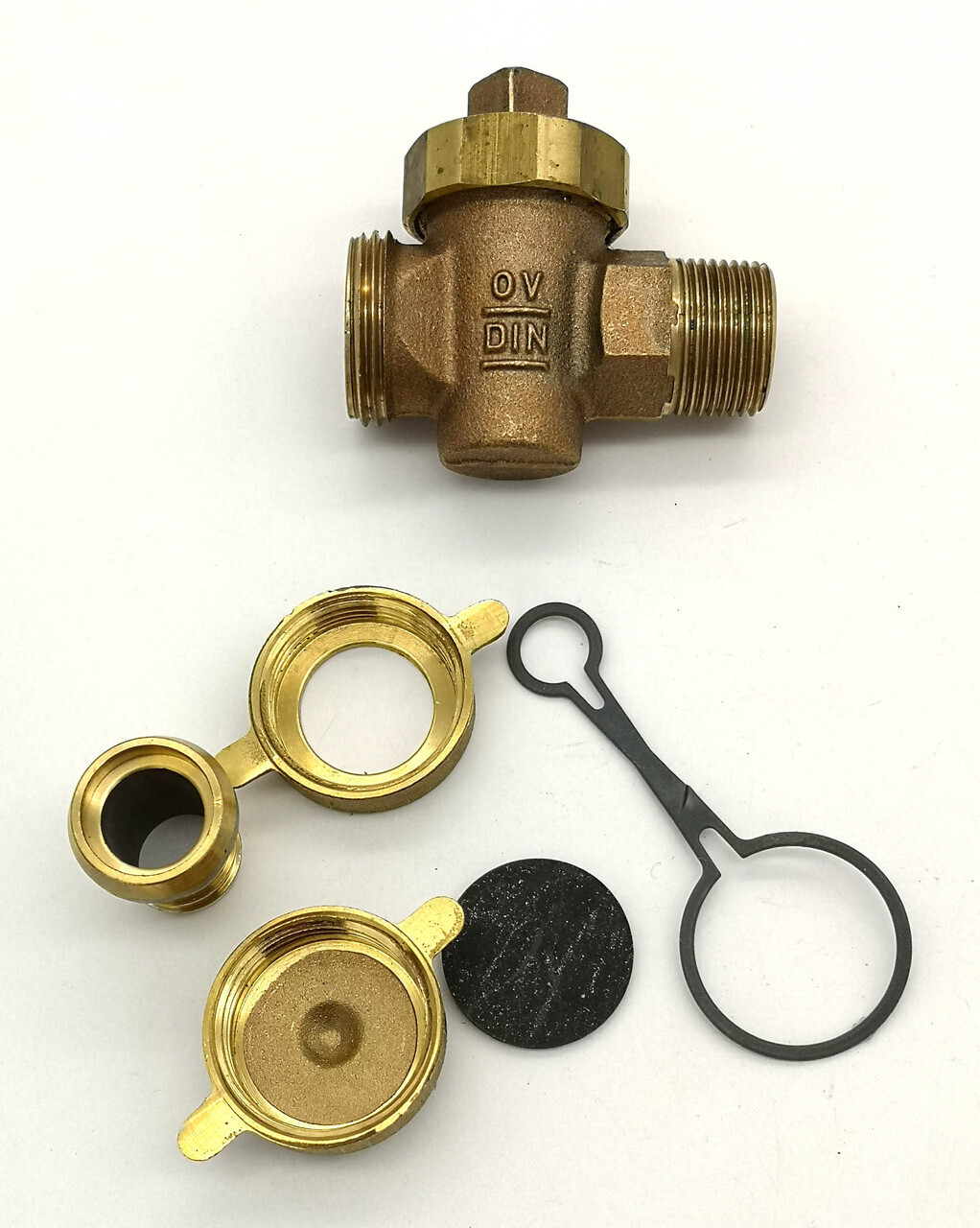 Кран запорный KFE OVENTROP 1032006 DN20 Ду20 PN16 бронза
