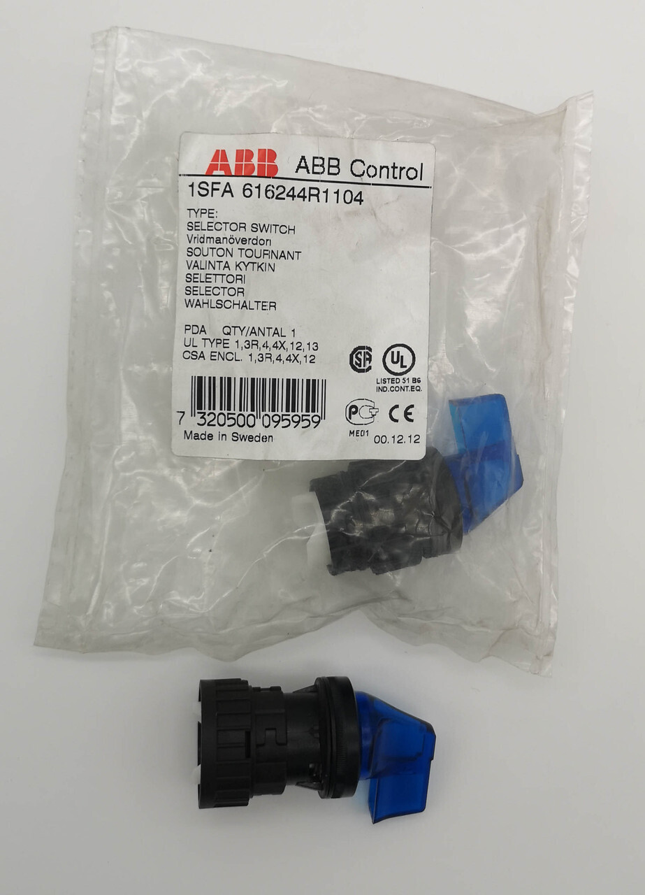 Корпус переключателя, 2 поз., синий, прозрач, длин. ручка ABB K2SS5-11L сн, 1SFA616244R1104