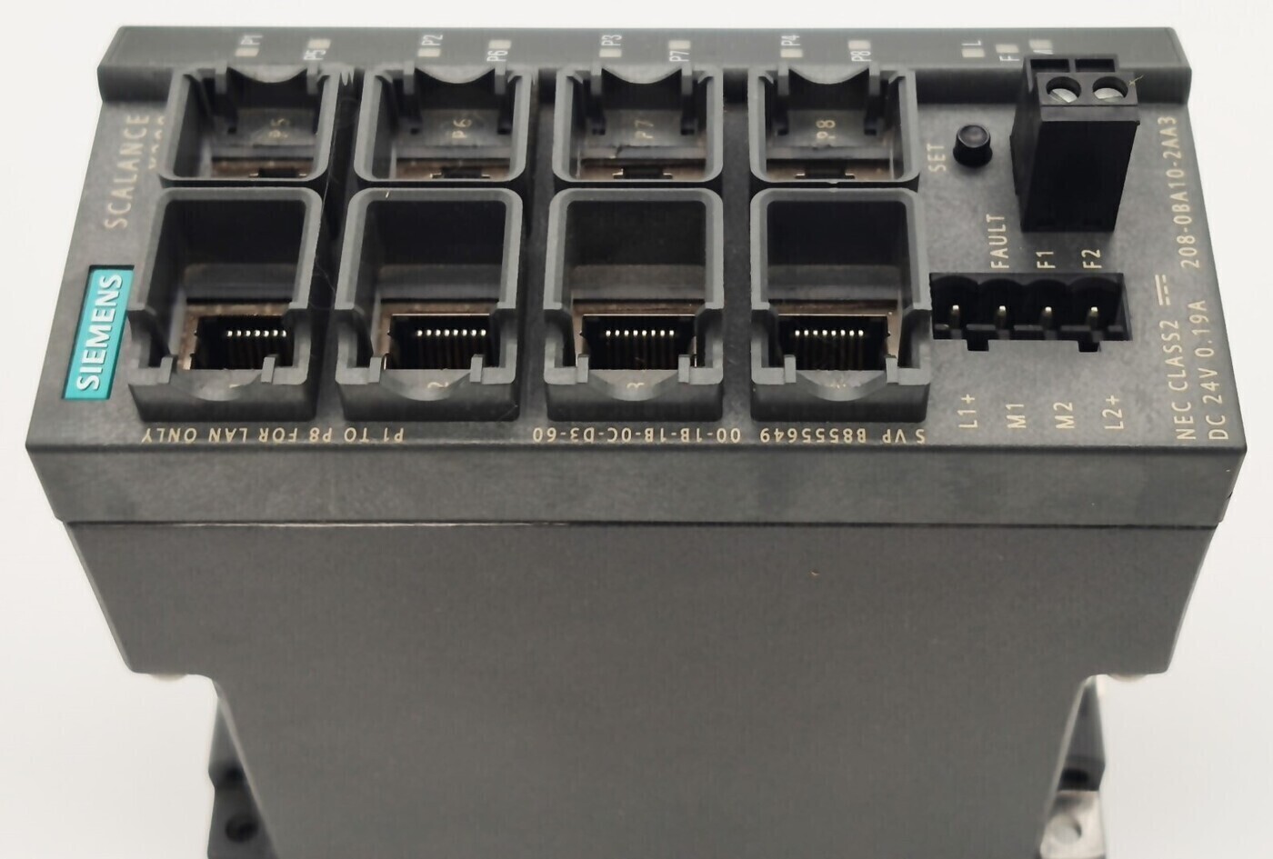 Модуль Siemens 6GK5208-0BA10-2AA3 аналогового ввода Simatic 1P