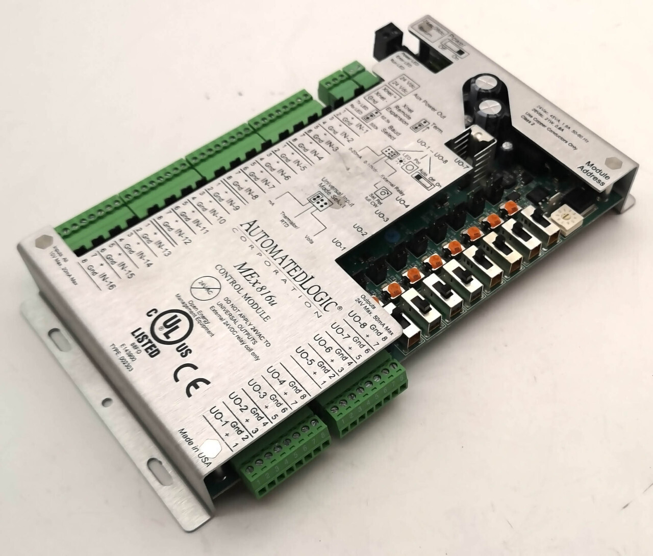 Модуль ввода-вывода AutomatedLogic MEx816u