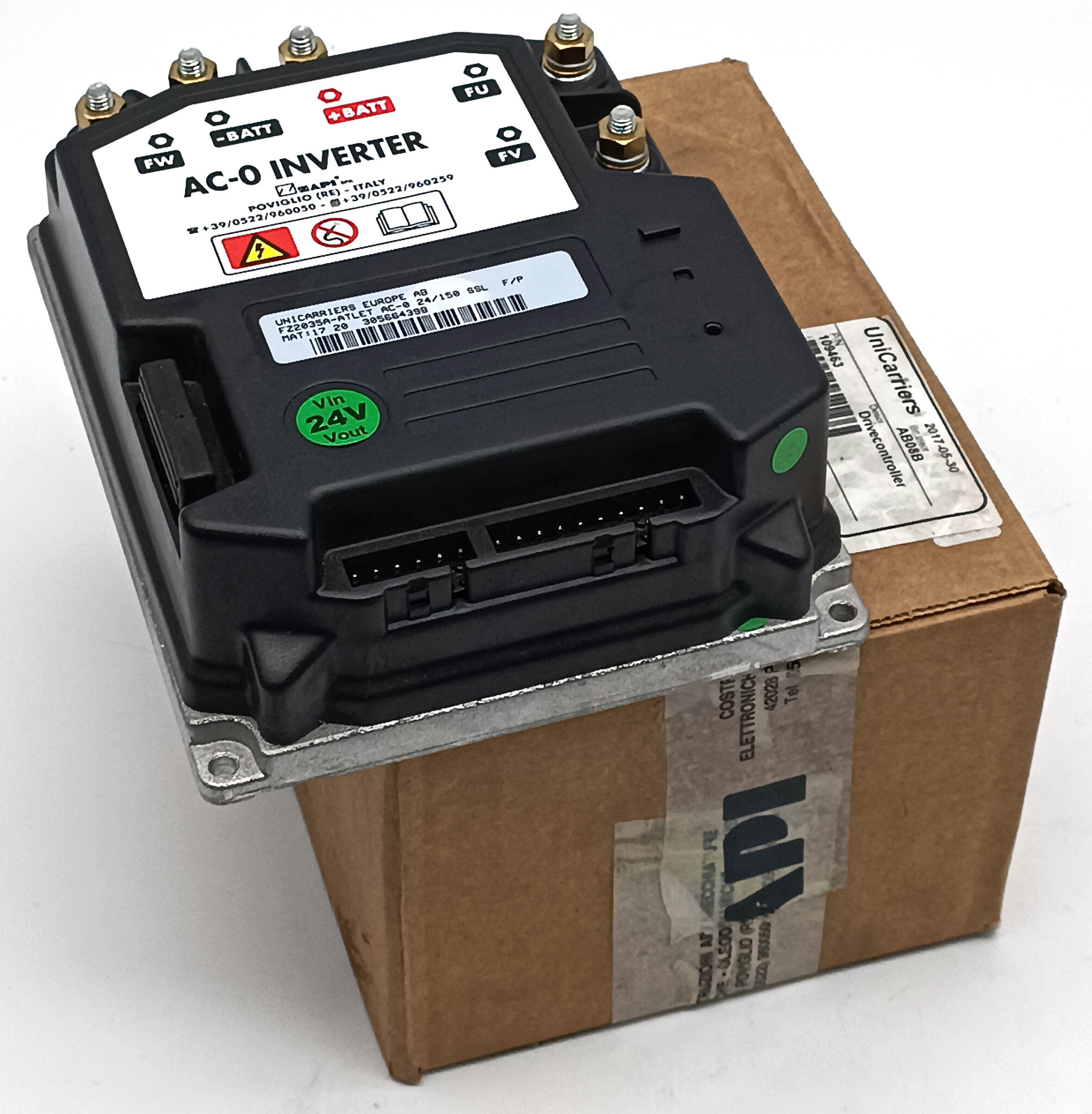 Инвертер ZAPI AC-0 FZ2035A-ATLET 24v 150a Unicarrires 109463 AB08B контроллер двигателя