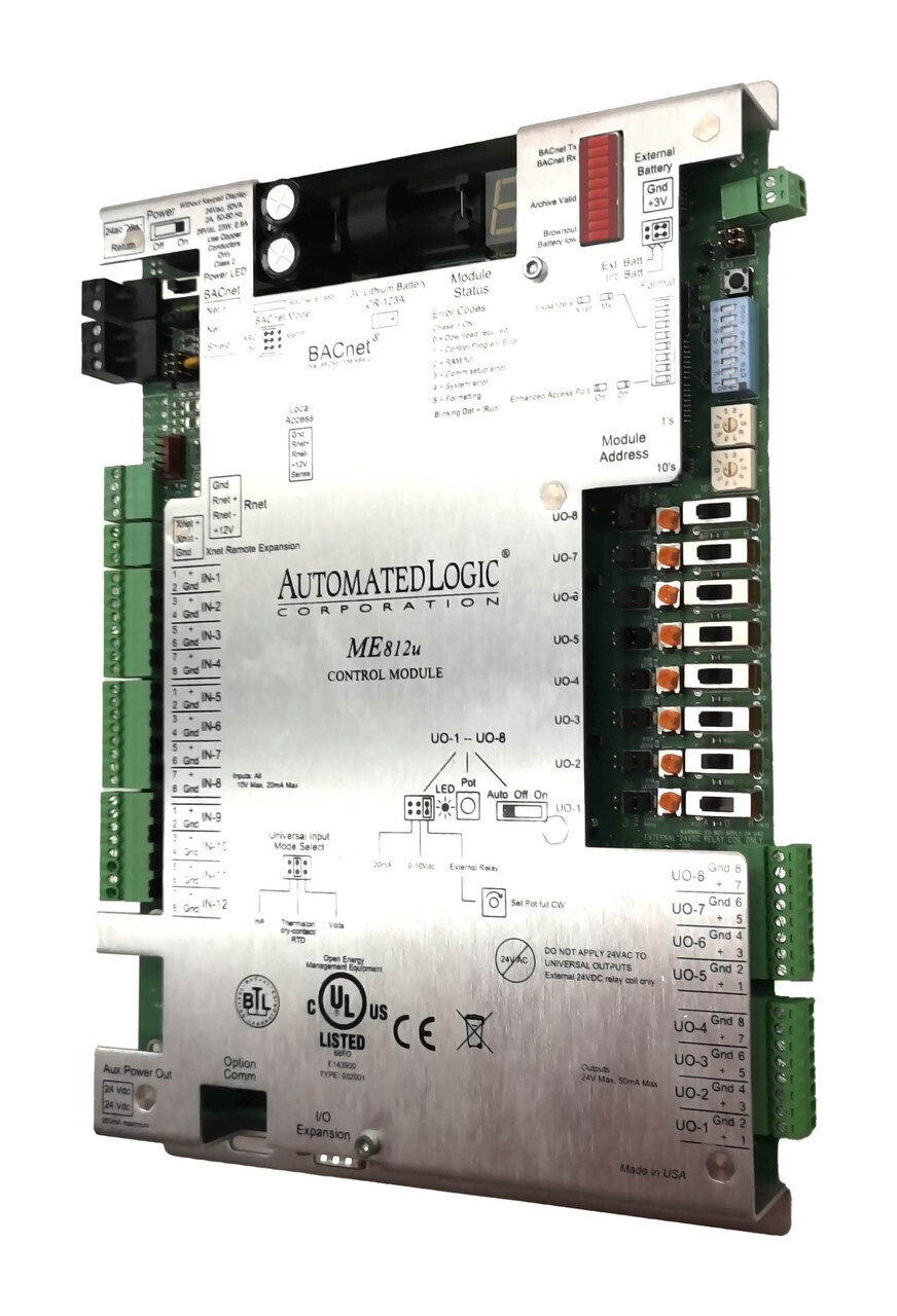 Модуль ввода-вывода AutomatedLogic ME812u