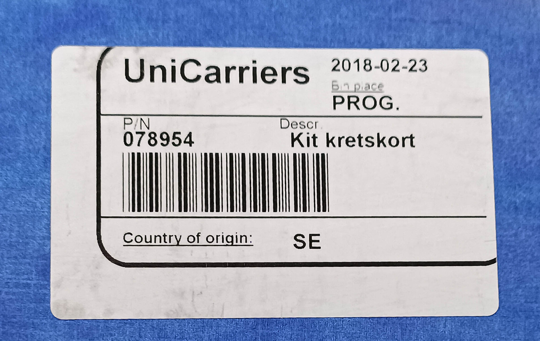 Плата рукоятки управления ATLET 078925 UniCarrires 078954