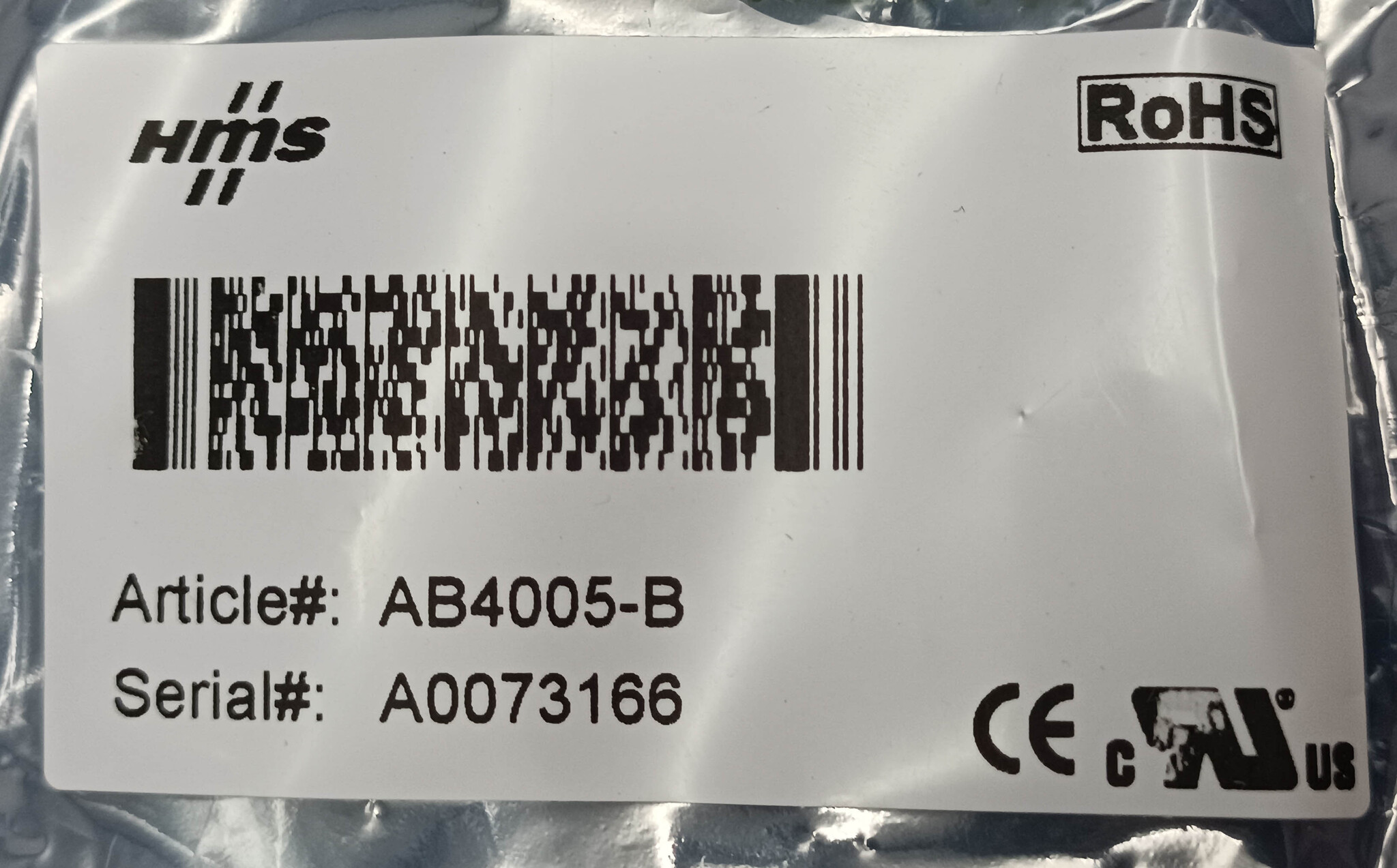 Преобразователь интерфейсов Anybus-Com HMS AB4005-B Profibus DP Slave