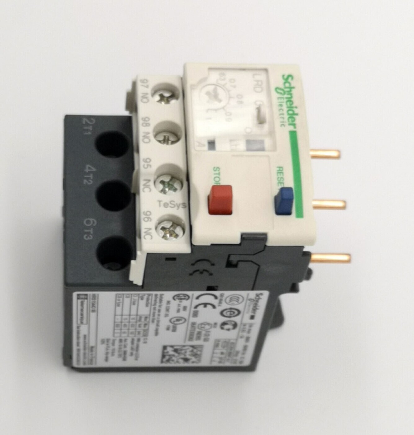 Тепловое реле перегрузки Schneider LRD05 0,63-1A