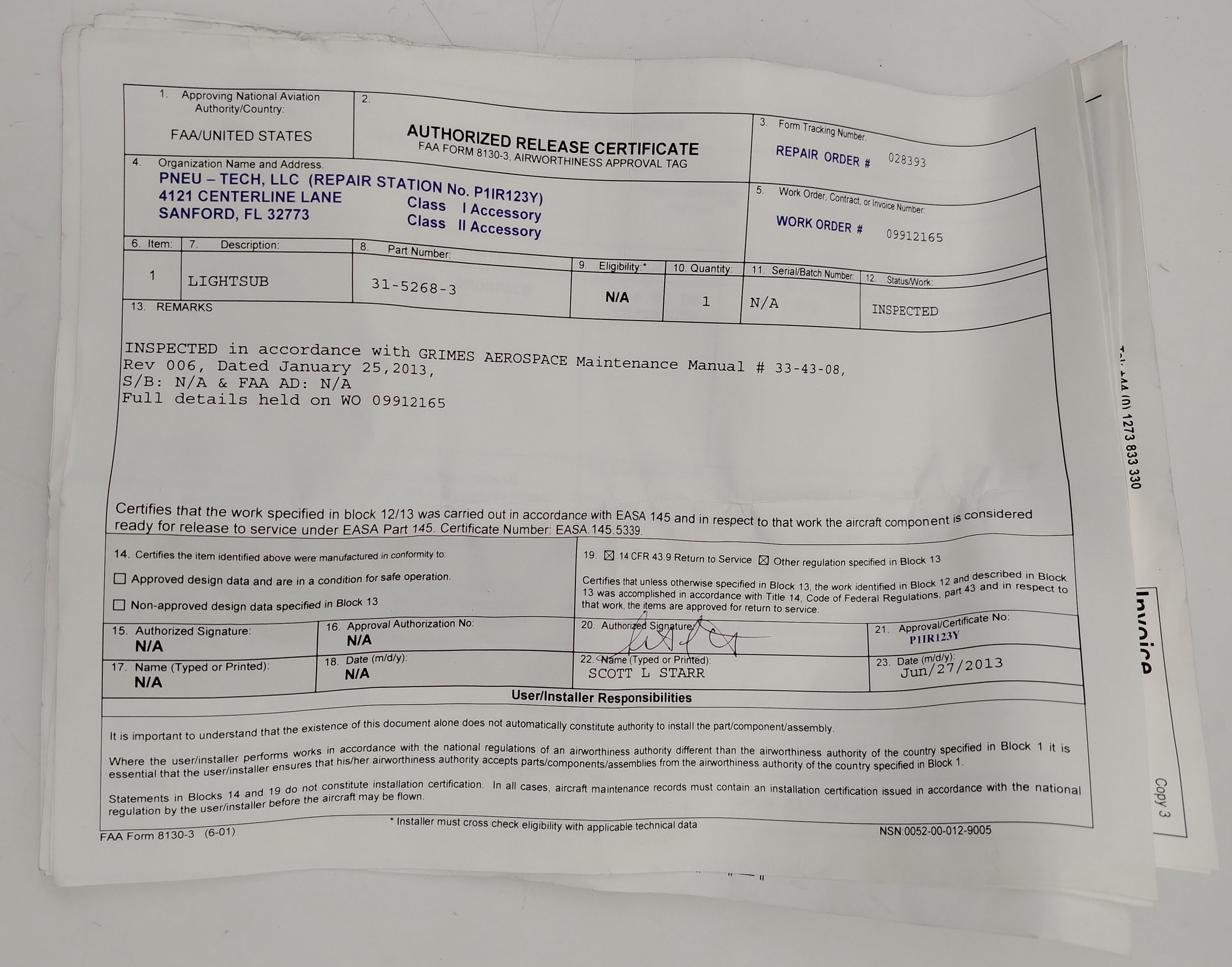 Проблесковый маяк 31-5268-3