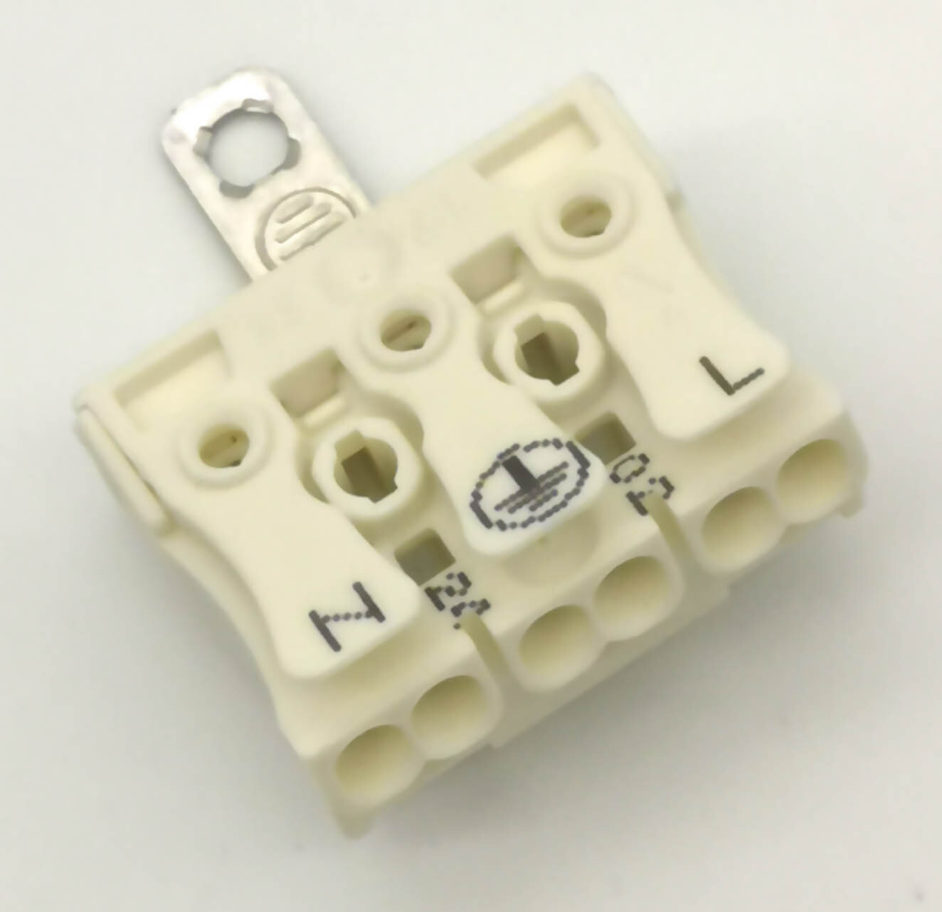 Колодка клеммная трёхполюсная TRIDONIC.ATCO SLK 3/3 +E-SCHR N-ERDE-L 88165857