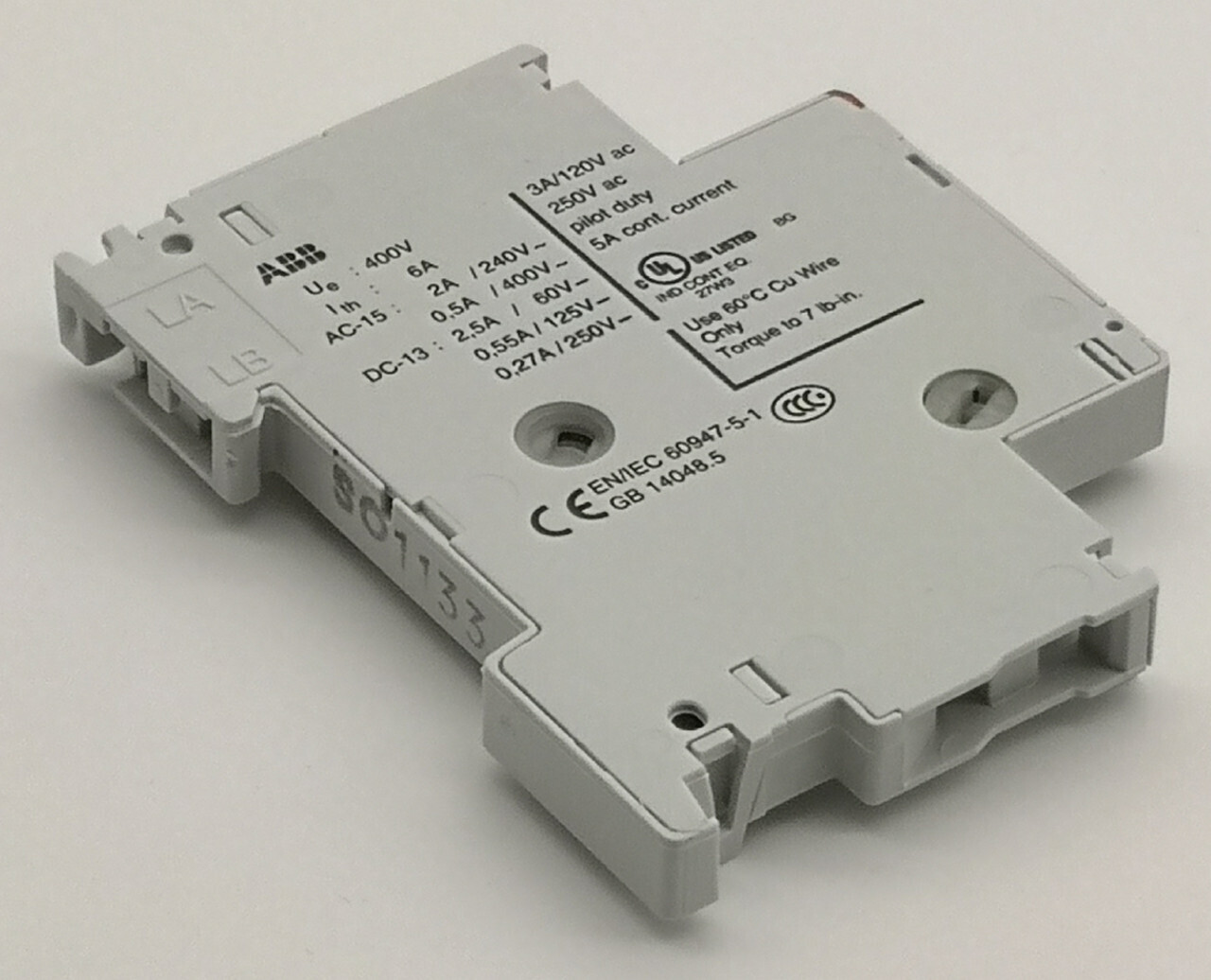 Дополнительный контакт 1НО+1НЗ, боковой ABB HK-11 (для MS225/MS325) 1SAM101901R0001