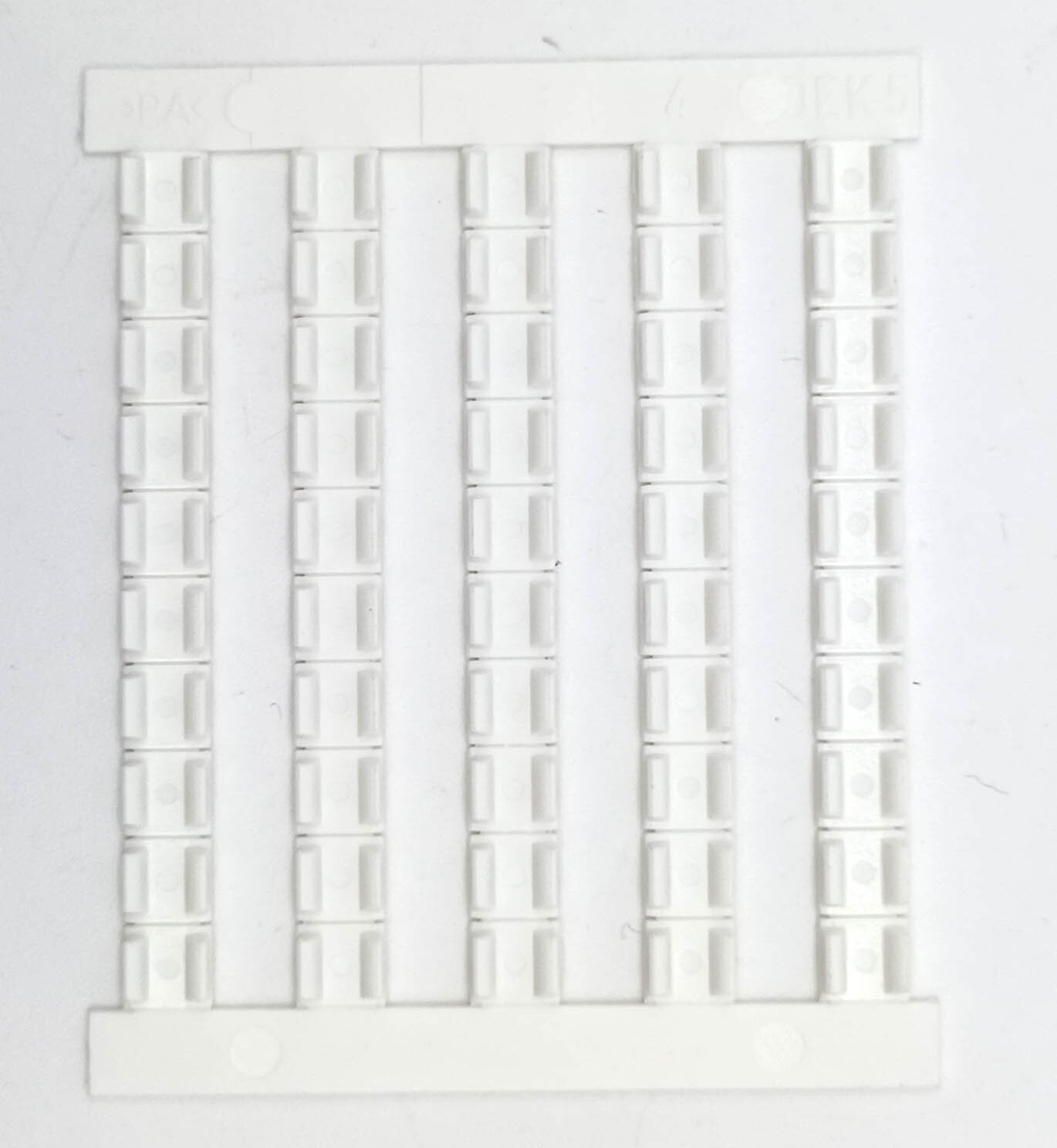 Маркер для клемм 5х5мм dekafix 5 FS 301-350 (50шт.) Weidmuller 0473560301