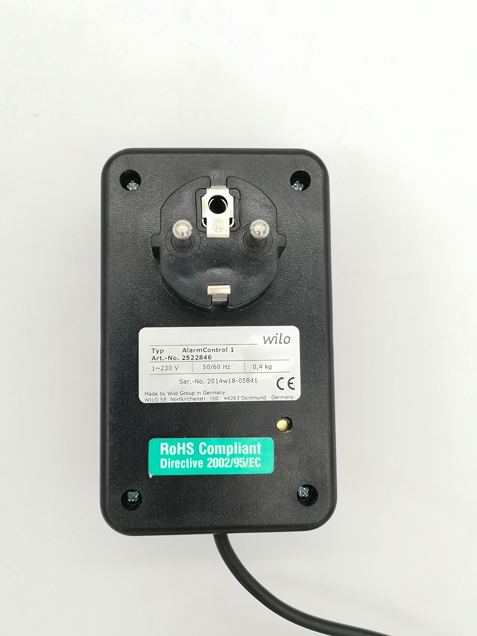 Прибор аварийной сигнализации WIlo Compliant Alarm Control 1 2522846