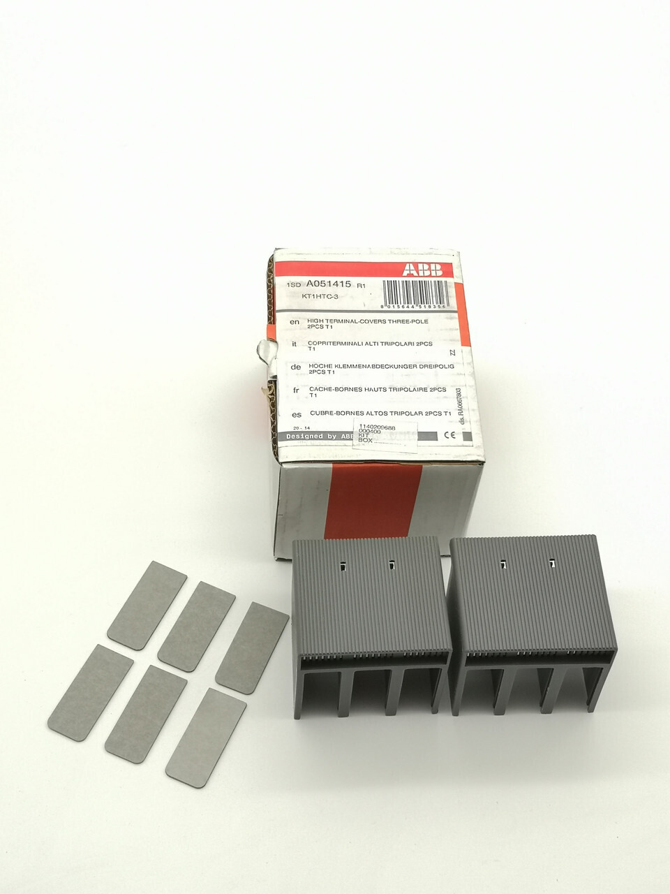 Клеммная крышка высокая HOCH T1 3-х пол. ABB 1SDA051415R0001