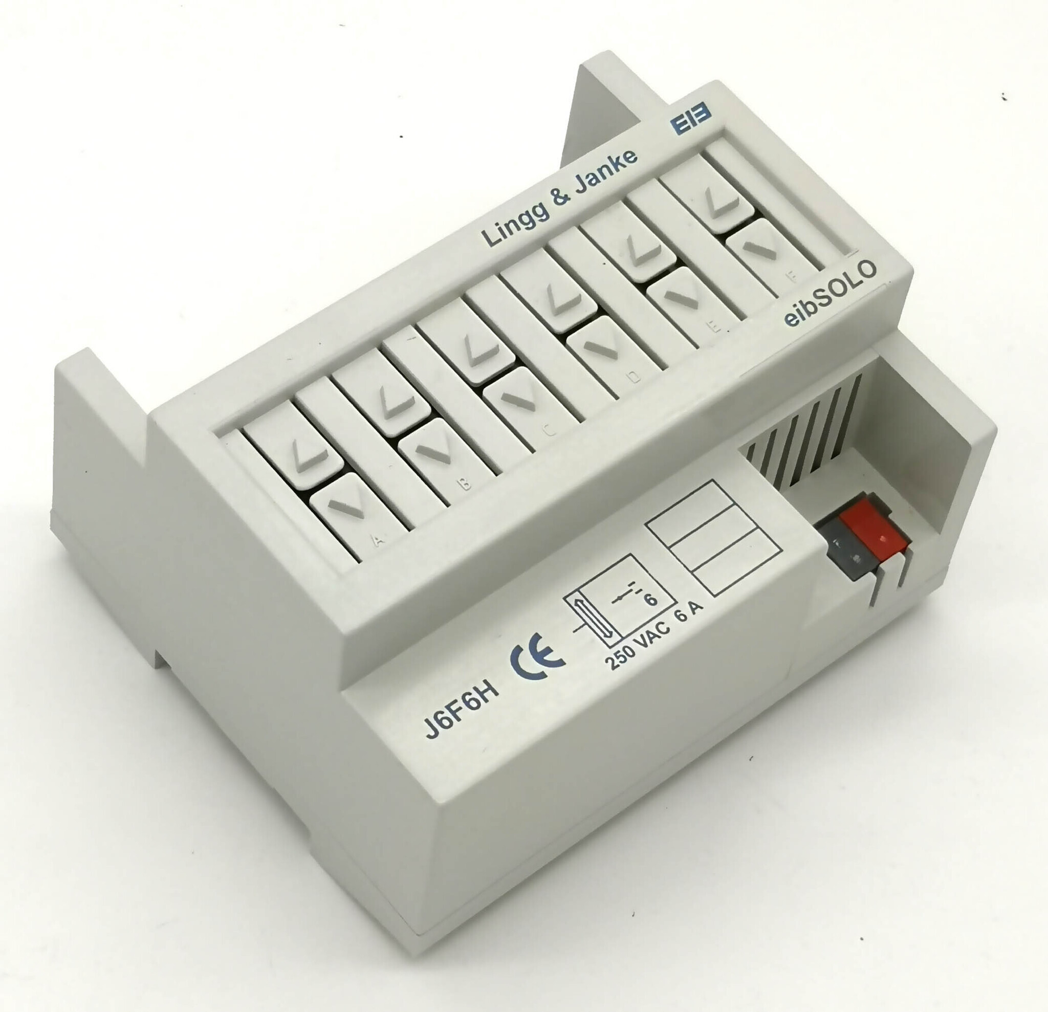 Модуль управления жалюзи KNX, LINGG-JANKE J6F6H 89401