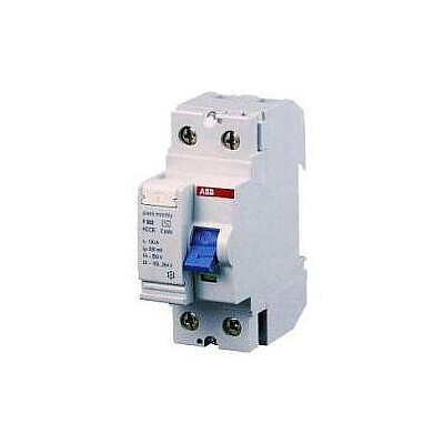 УЗО 2-полюсный 40А, ток утечки - 300мА ABB F362/40/0.3 сн
