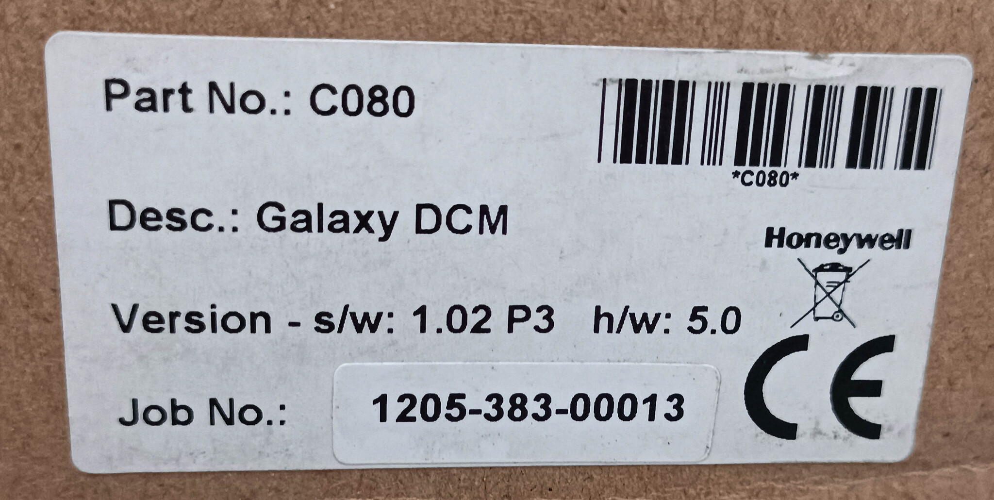 Модуль управления дверьми Honeywell C080 Galaxy DCM