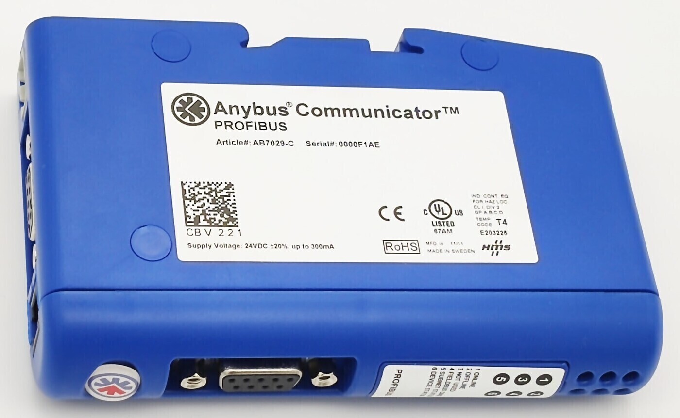 Преобразователь интерфейсов Anybus-Com HMS AB7029-B Profibus DP Slave