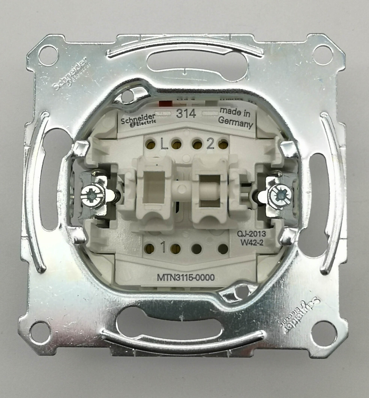 Механизм Выключателя Двухклавишного, Сх.5 Mtn3115-0000 Schneider Electric