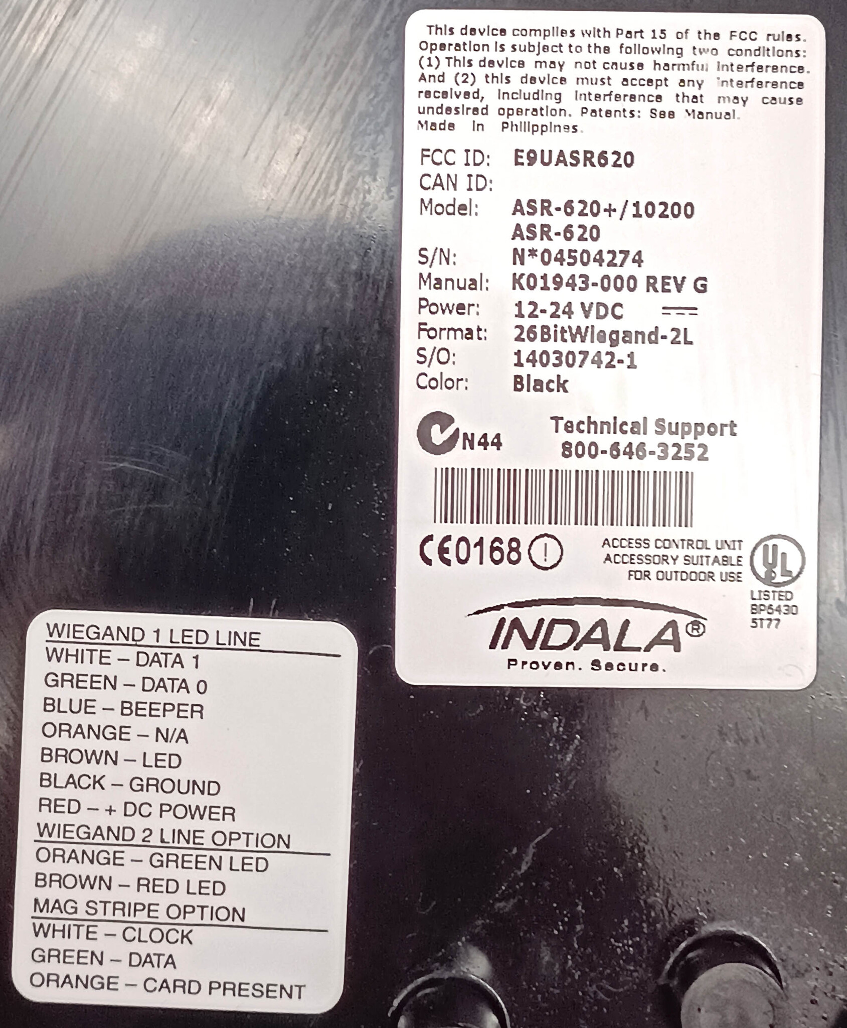 Считыватель Proximity INDALA  ASR-620+/10200