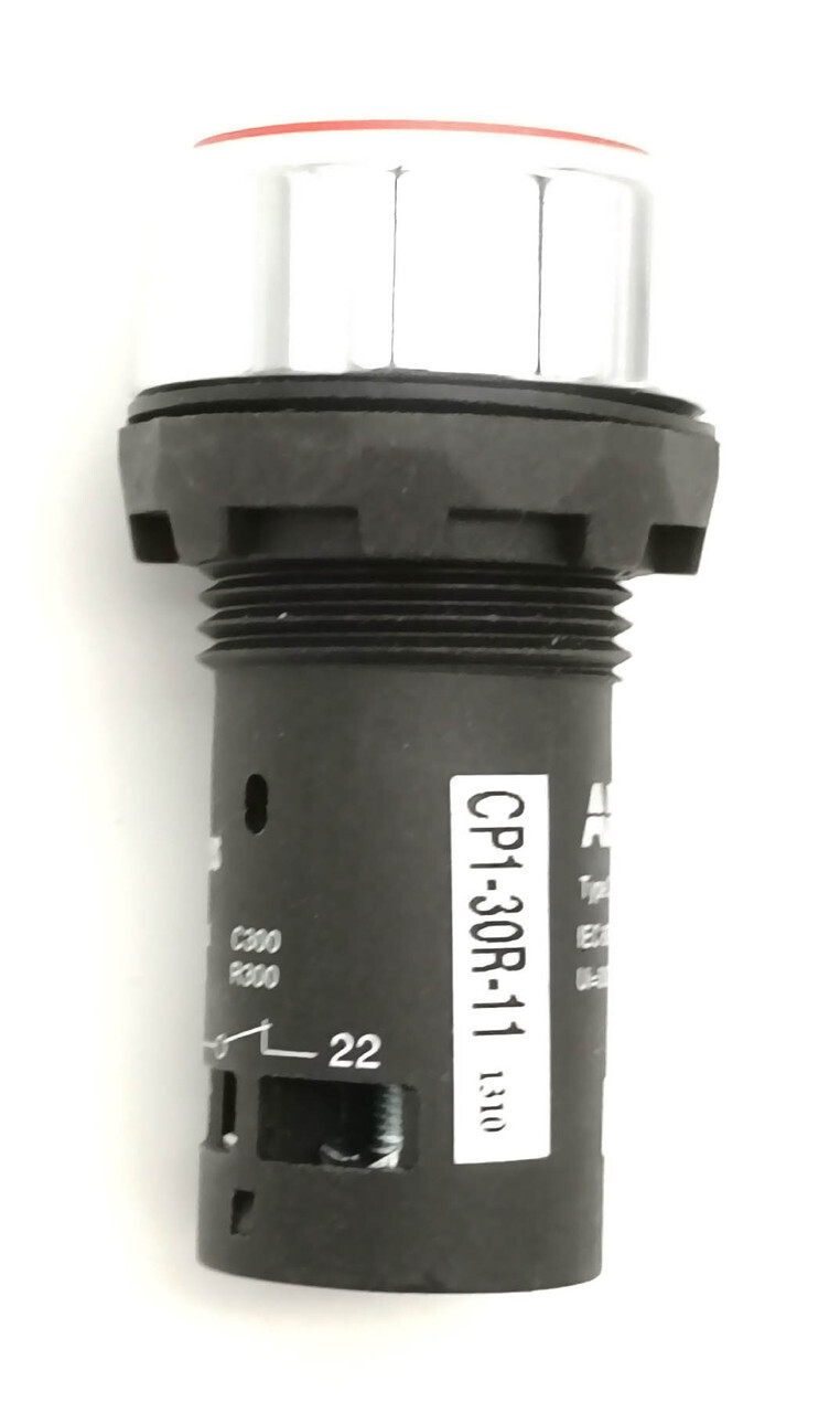 Кнопка красная без фиксации ABB CP1-30R-11, 1НО+1НЗ   1SFA619100R3071