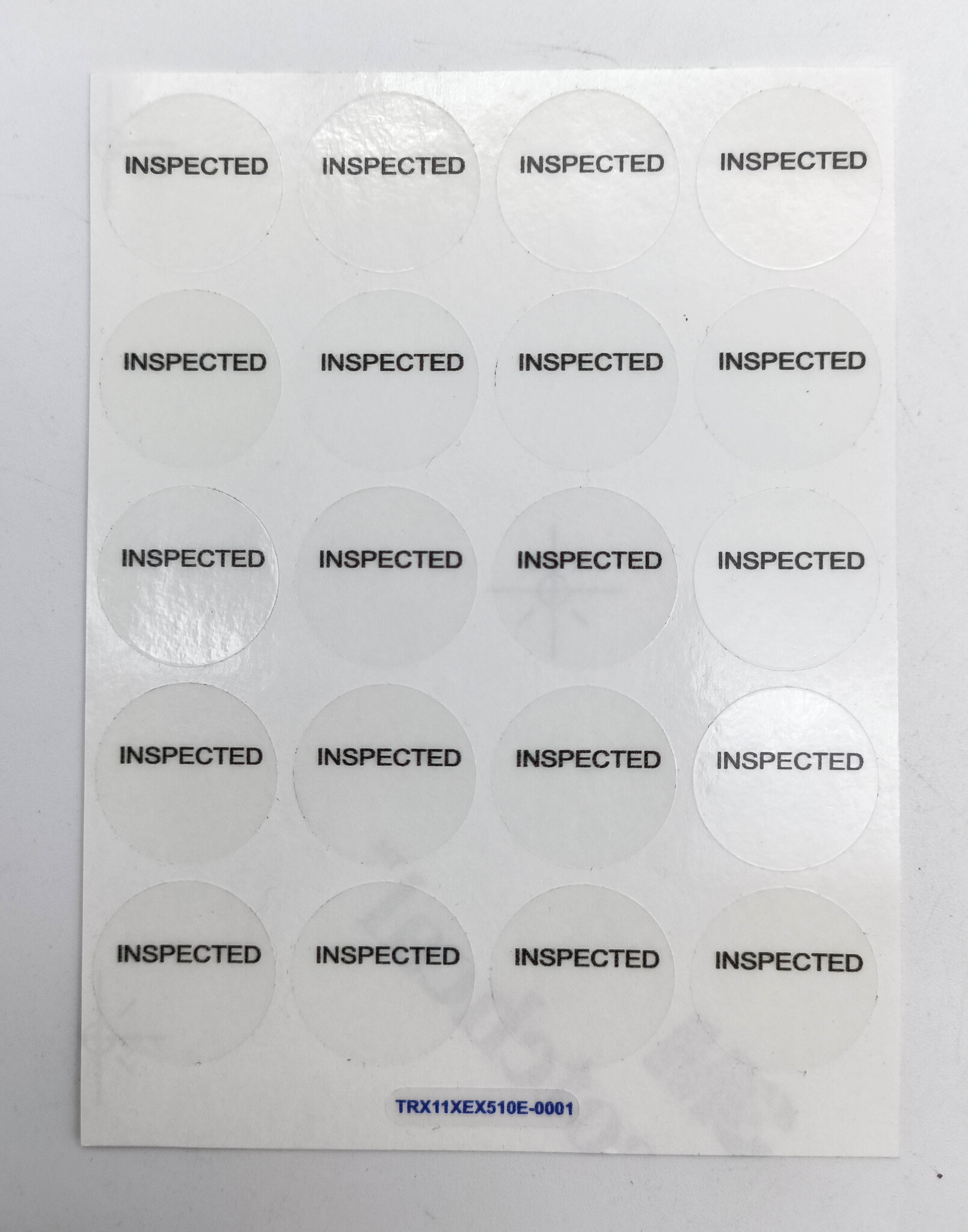 Inspected decal  TRX11XEX510E-0001