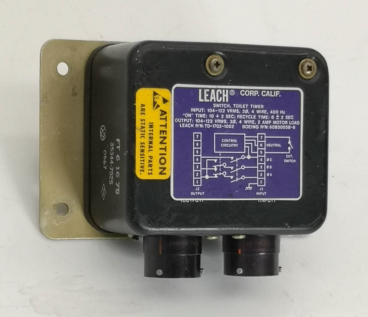 Switch(переключатель) toilet timer  TD-1702-1002