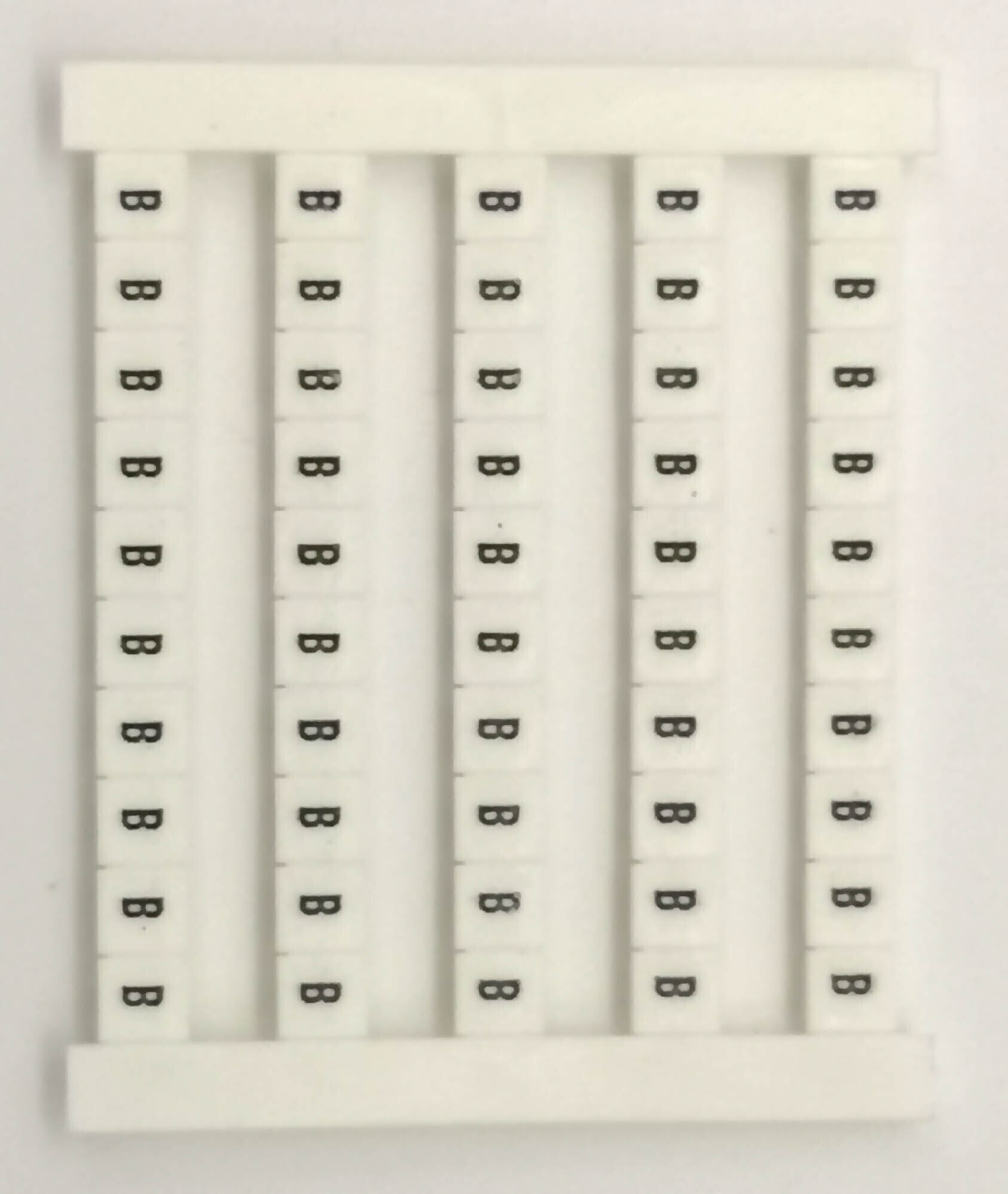 Маркер для клемм 5х5мм dekafix 5 GW B (50 шт.) Weidmuller 0522761022