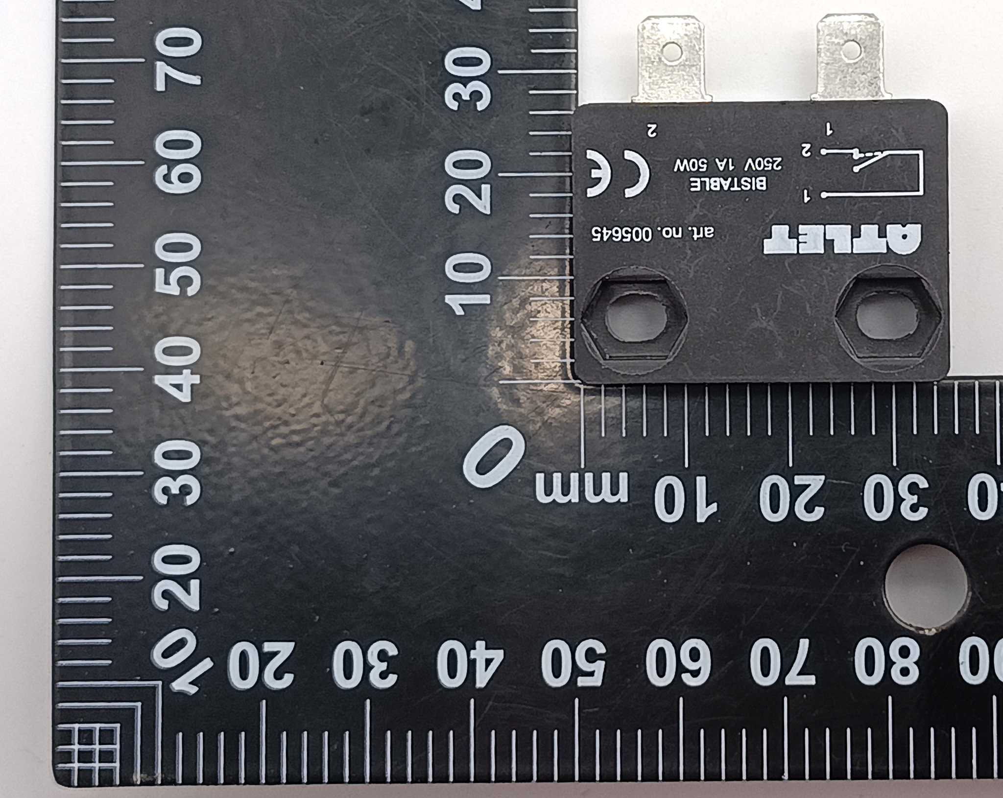 Выключатель электромагнитный Atlet 005645 250v, 1a, 50w