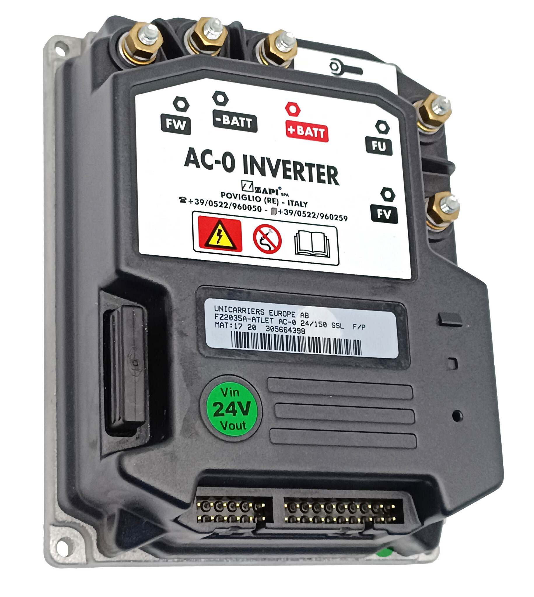Инвертер ZAPI AC-0 FZ2035A-ATLET 24v 150a Unicarrires 109463 AB08B контроллер двигателя