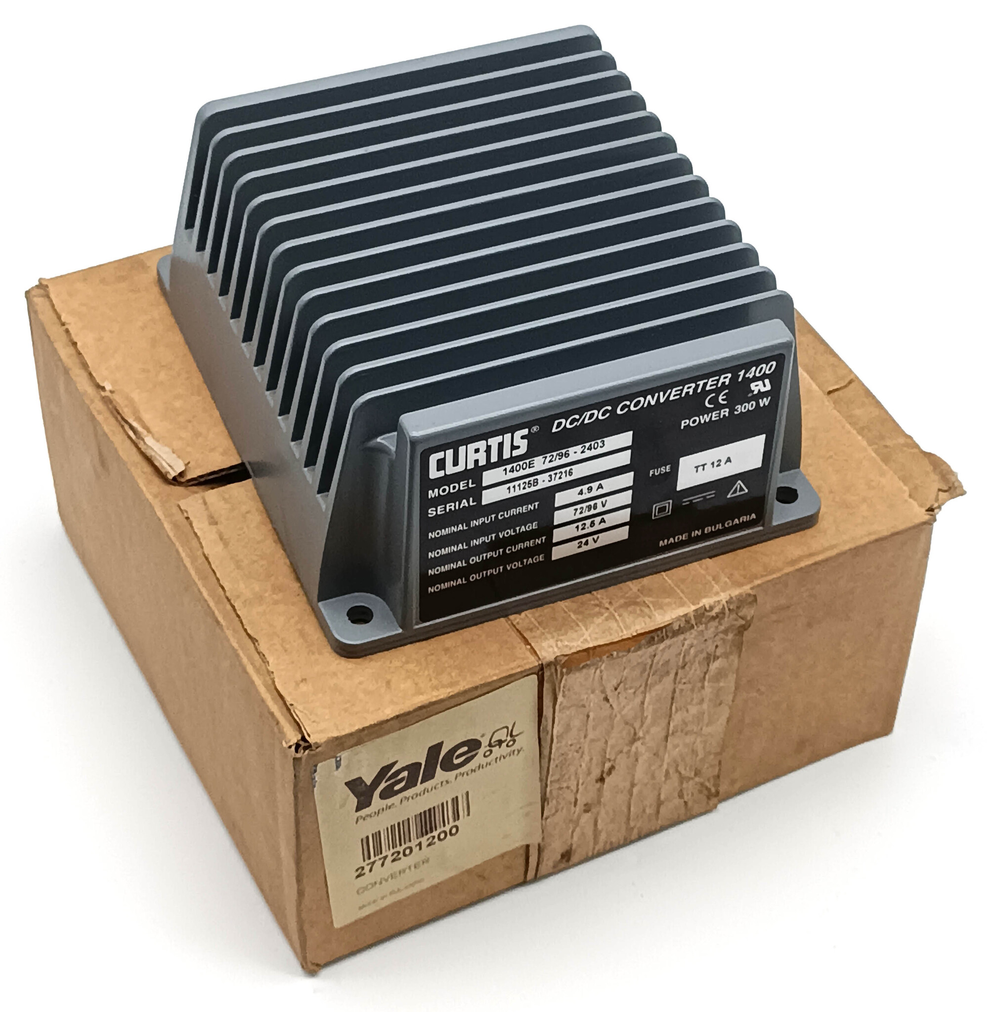 Контроллер DC/DC Curtis 1400E 72/96-2403 преобразователь постоянного тока Yale 277201200