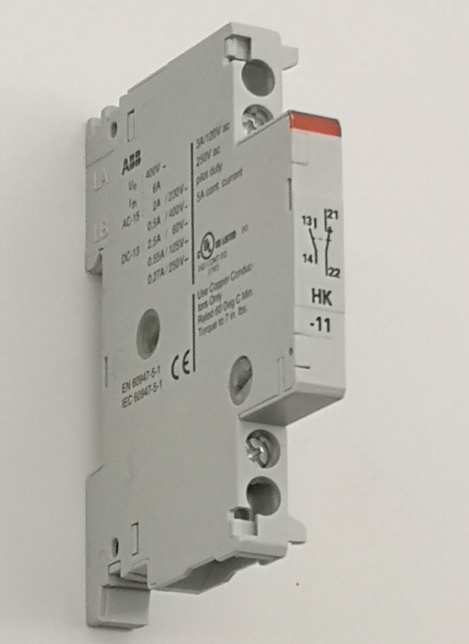 Дополнительный контакт 1НО+1НЗ, боковой ABB HK-11 (для MS225/MS325) 1SAM101901R0001