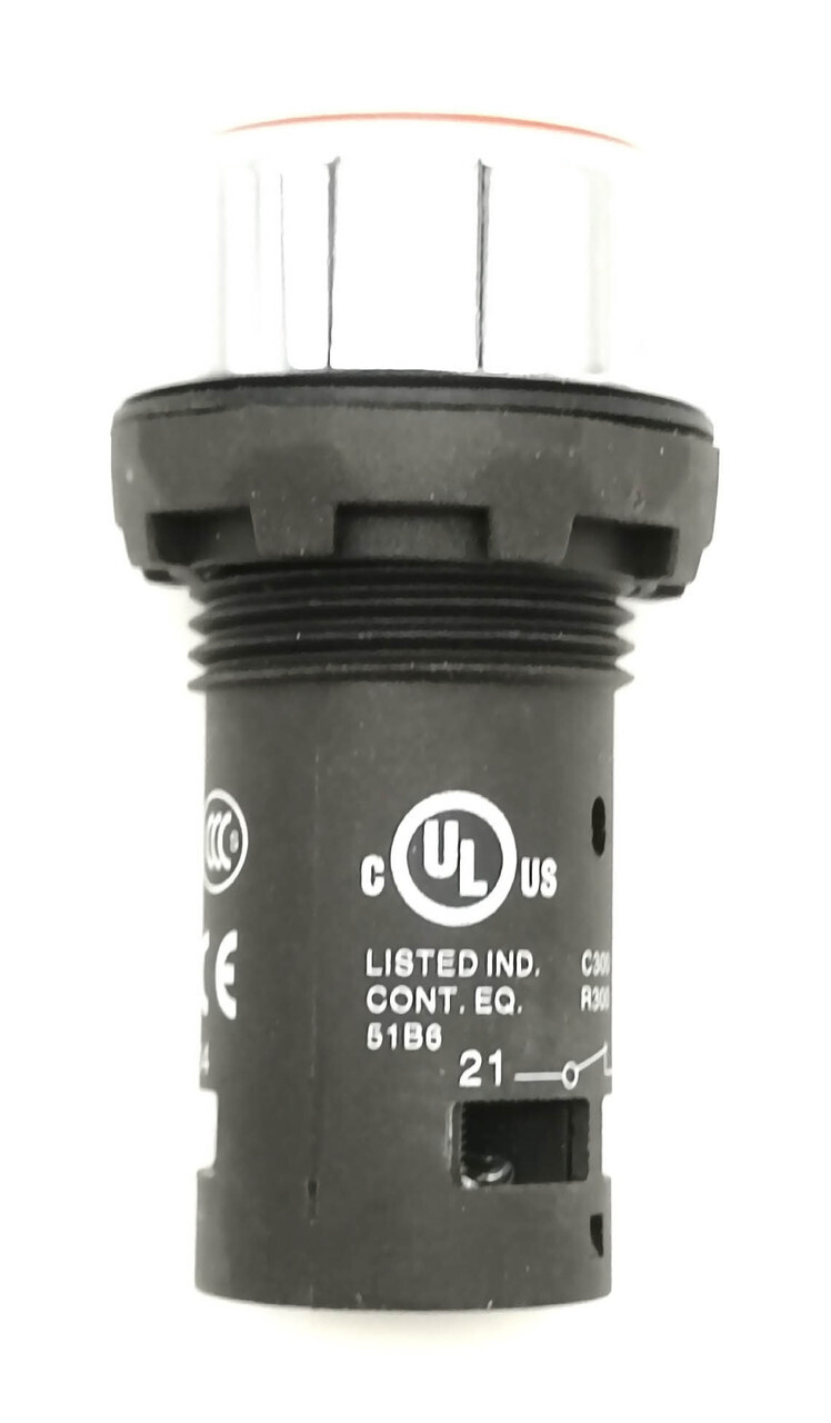 Кнопка красная без фиксации ABB CP1-30R-11, 1НО+1НЗ   1SFA619100R3071