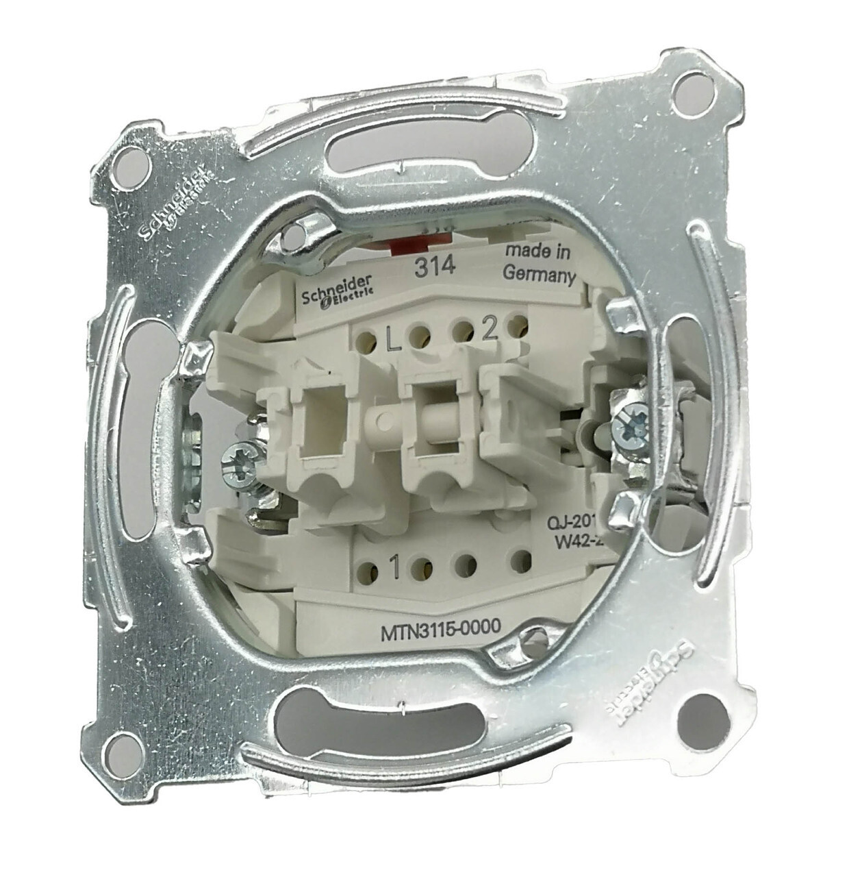 Механизм Выключателя Двухклавишного, Сх.5 Mtn3115-0000 Schneider Electric