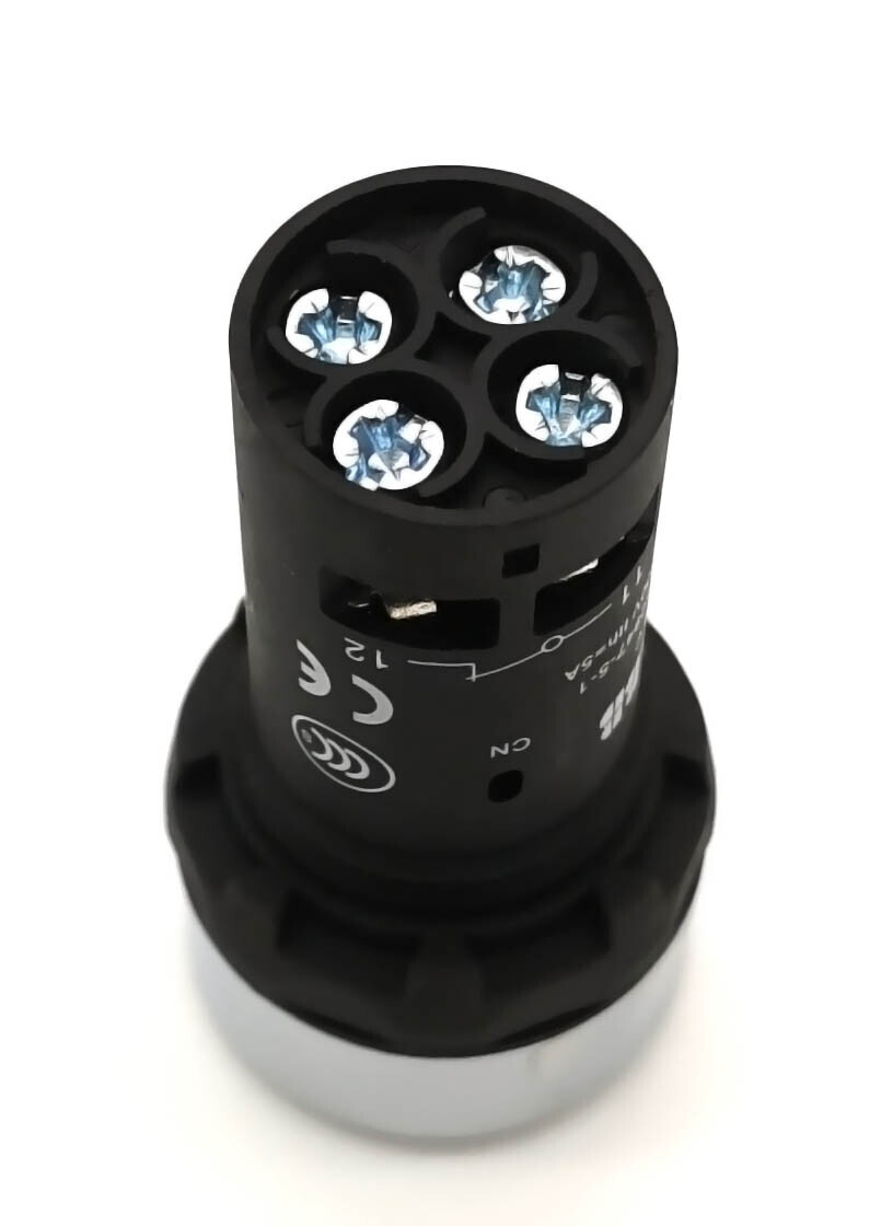 Кнопка красная без фиксации ABB CP1-30R-02, 2НЗ, 1SFA619100R3051