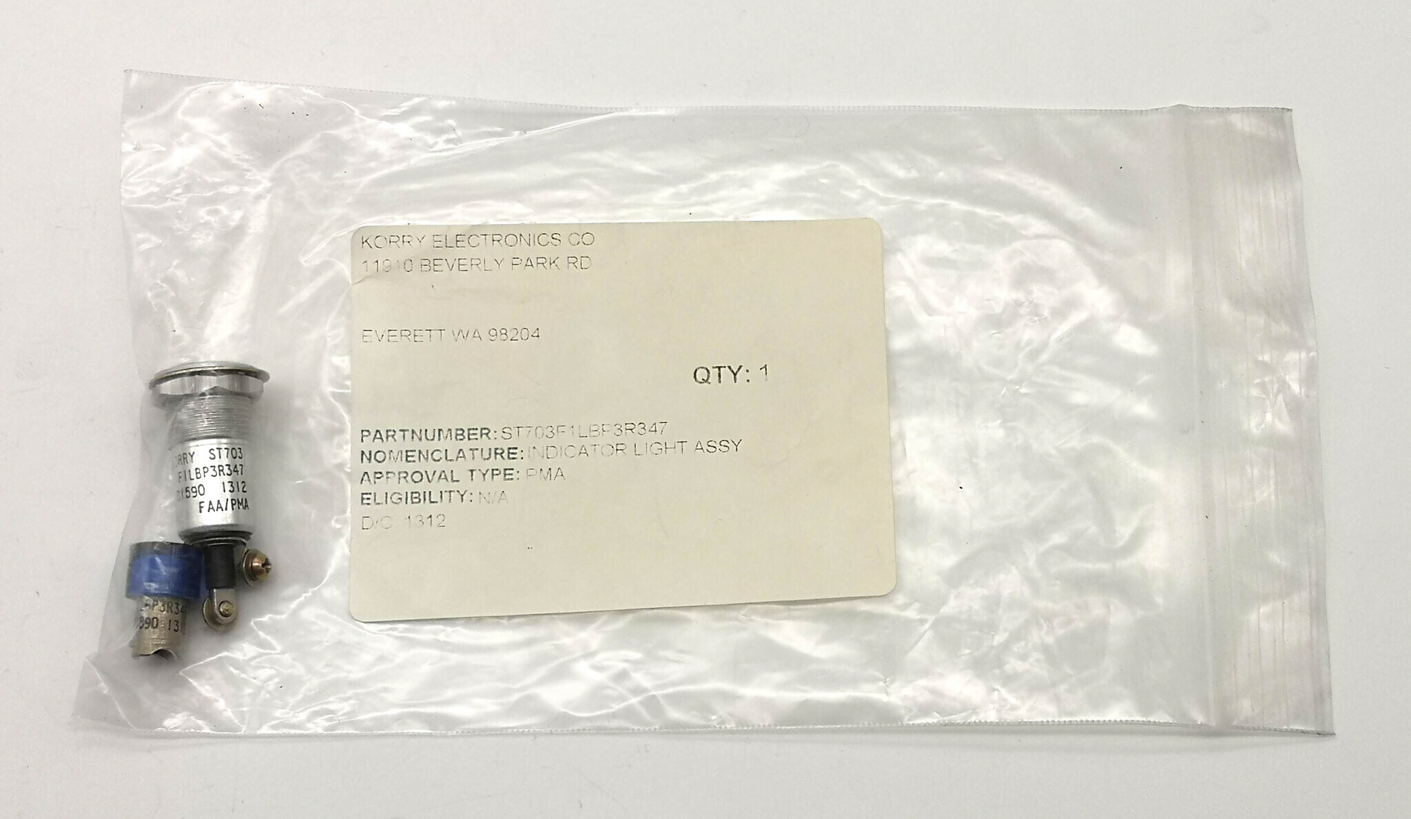 Light assy/лампа в сборе  ST703F1LBP3R347
