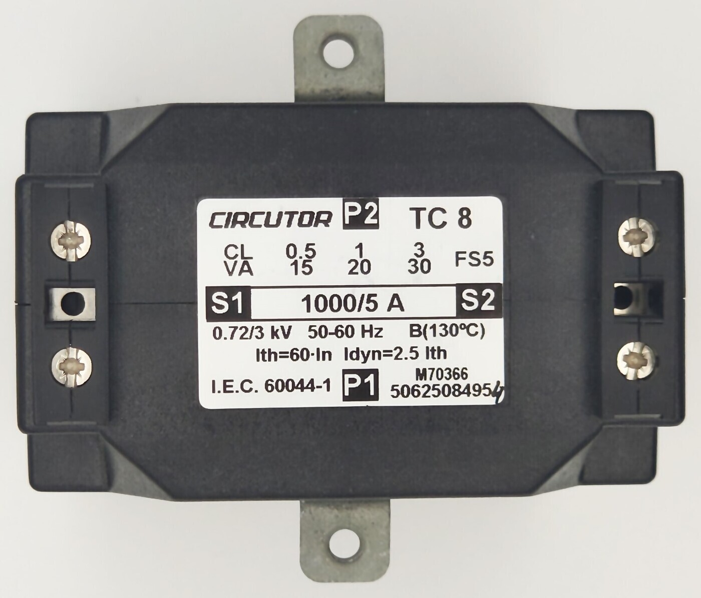 Трансформатор тока CIRCUTOR TC 8 1000/5A m70366