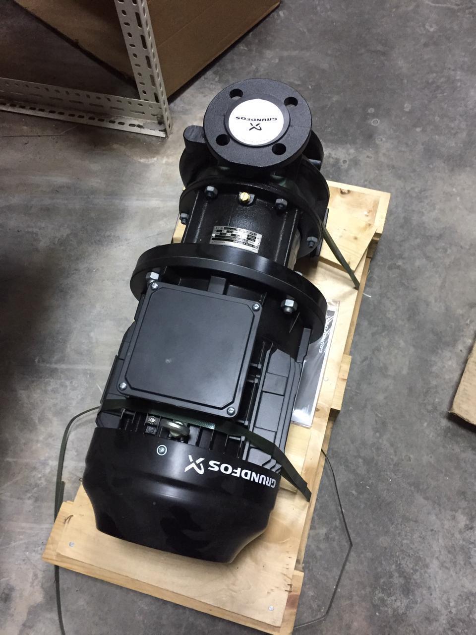 Насос промышленный Grundfos NB 40-160/158 BAQE, 5,5 кВт, 3х400 В, 2900 об/мин, чугун