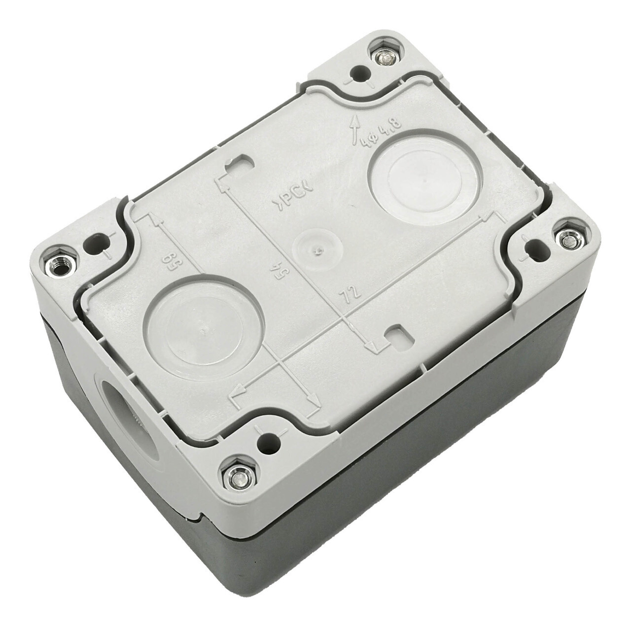 Корпус кнопочного поста на 1 элемент пластиковый ABB MEP1-0, 1SFA611811R1000