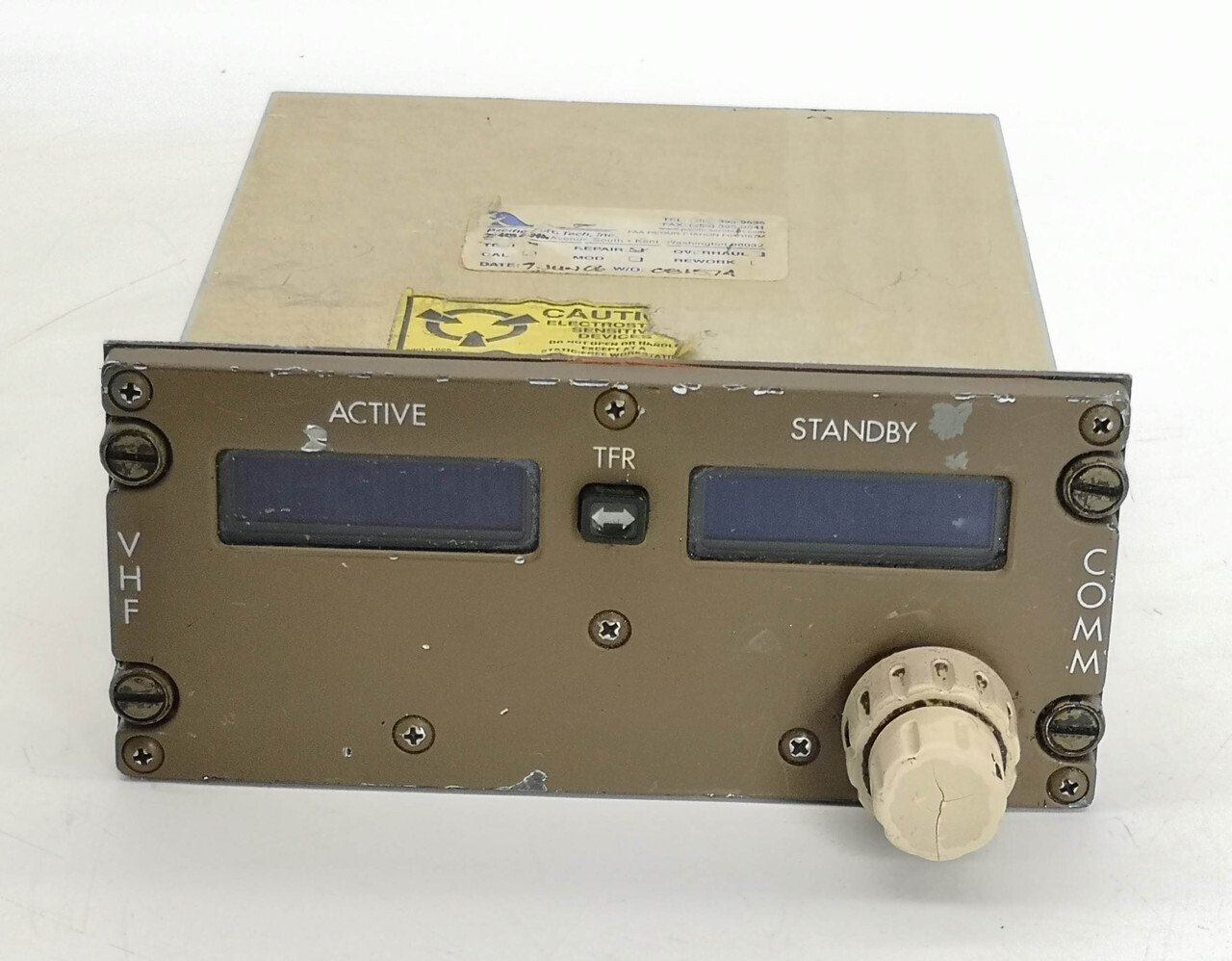 Panel assy - vhf comm control/панель всборе-управление укв связью G7406-18