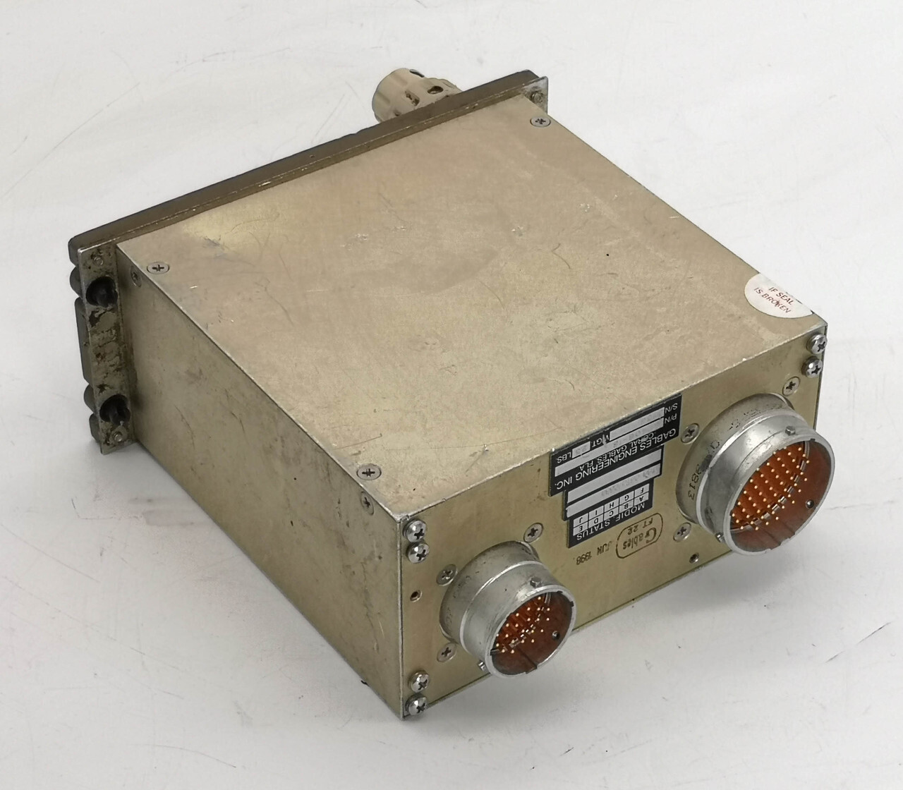 Panel assy - vhf comm control/панель всборе-управление укв связью G7406-18