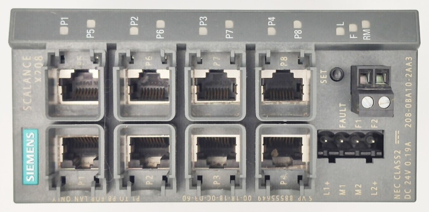 Модуль Siemens 6GK5208-0BA10-2AA3 аналогового ввода Simatic 1P